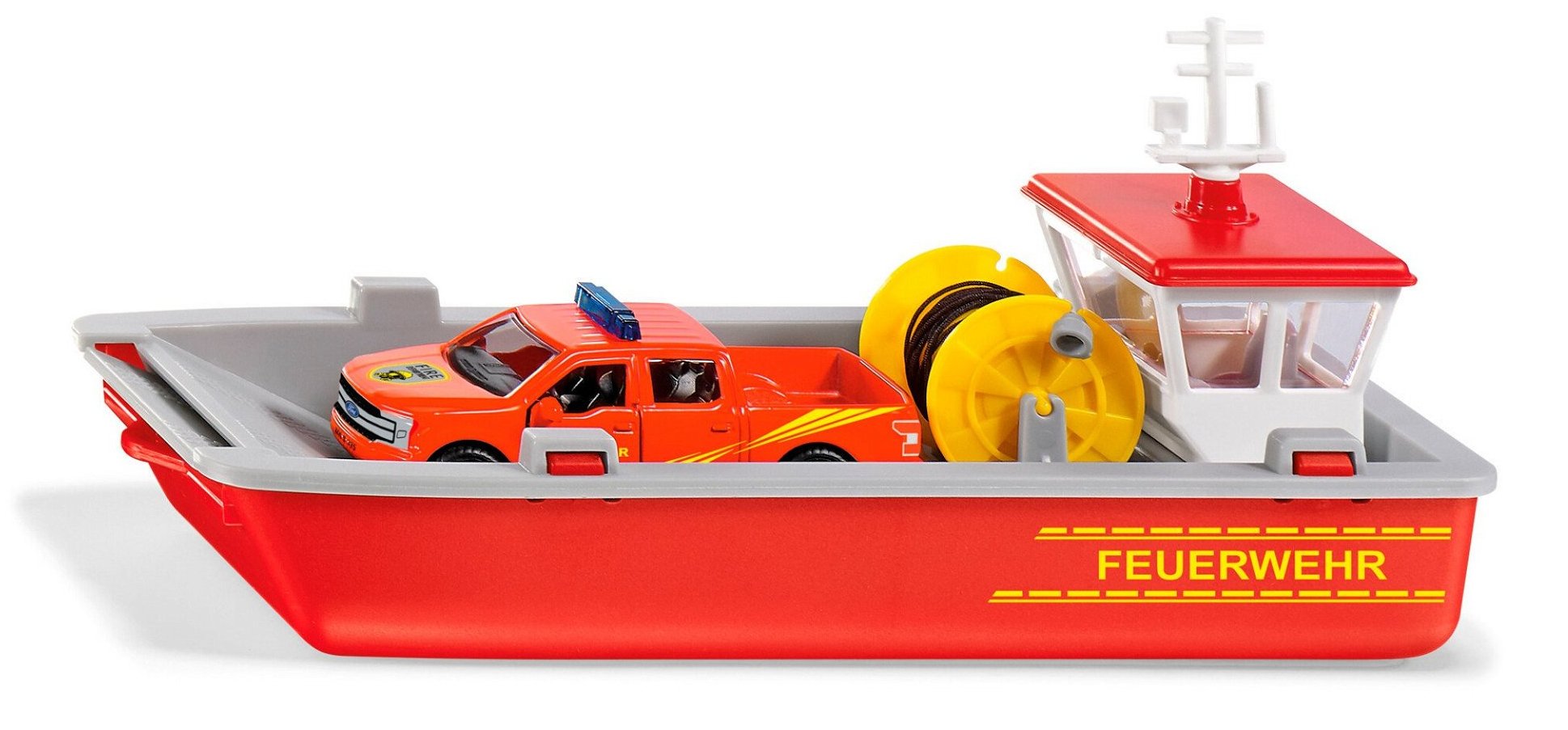 EAN 4006874021178 - Siku Fire Brigade working boat Maqueta de embarcación de la brigada contra incendios Previamente montado imagen 1