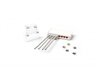 Smartkeeper Csk-Nm10/P4 Bloqueador De Puerto Rj-45 Transparente Plástico 1 Pieza(S)