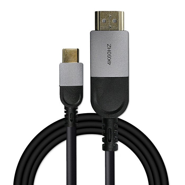 EAN 5901878504384 - Qoltec 50438 adaptador de cable de vídeo 2 m USB Tipo C HDMI Negro imagen 4