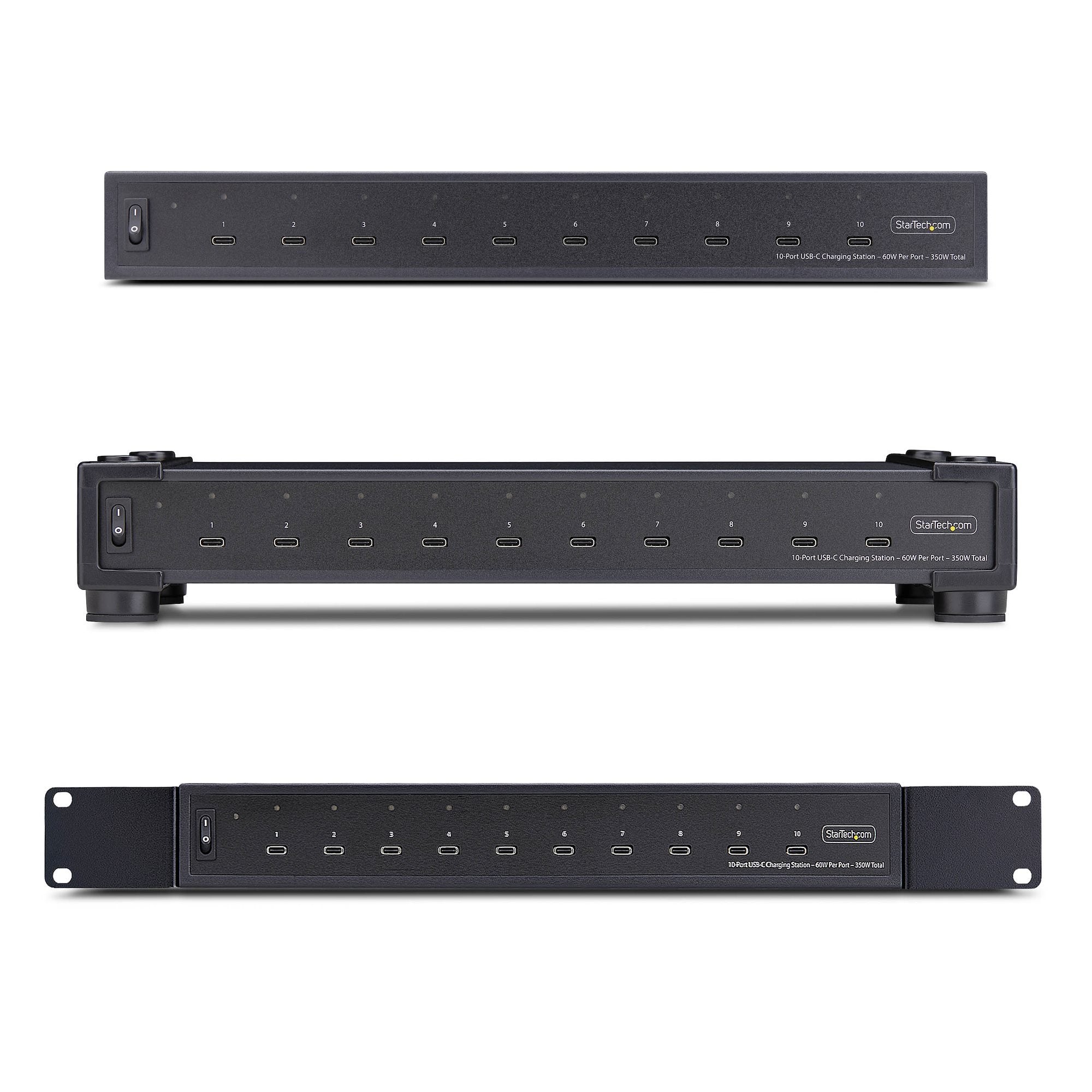 Startech.Com Hub - 10 X Usb-C - Desktop, An