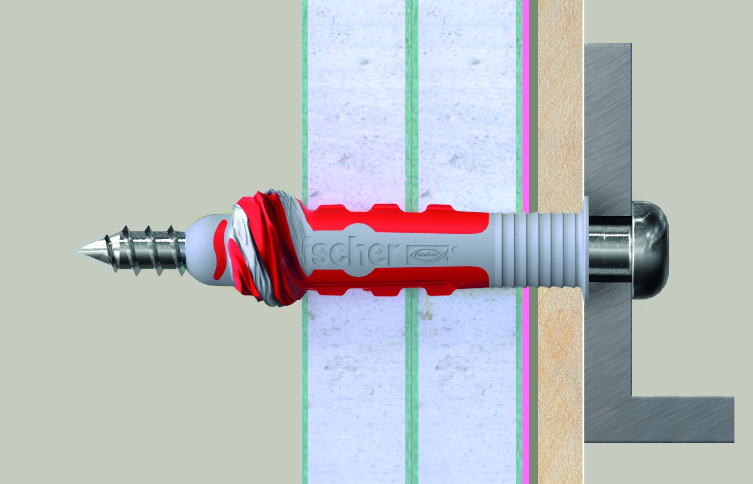 Fischer Duoseal 6x38 S A2 50 Ud.