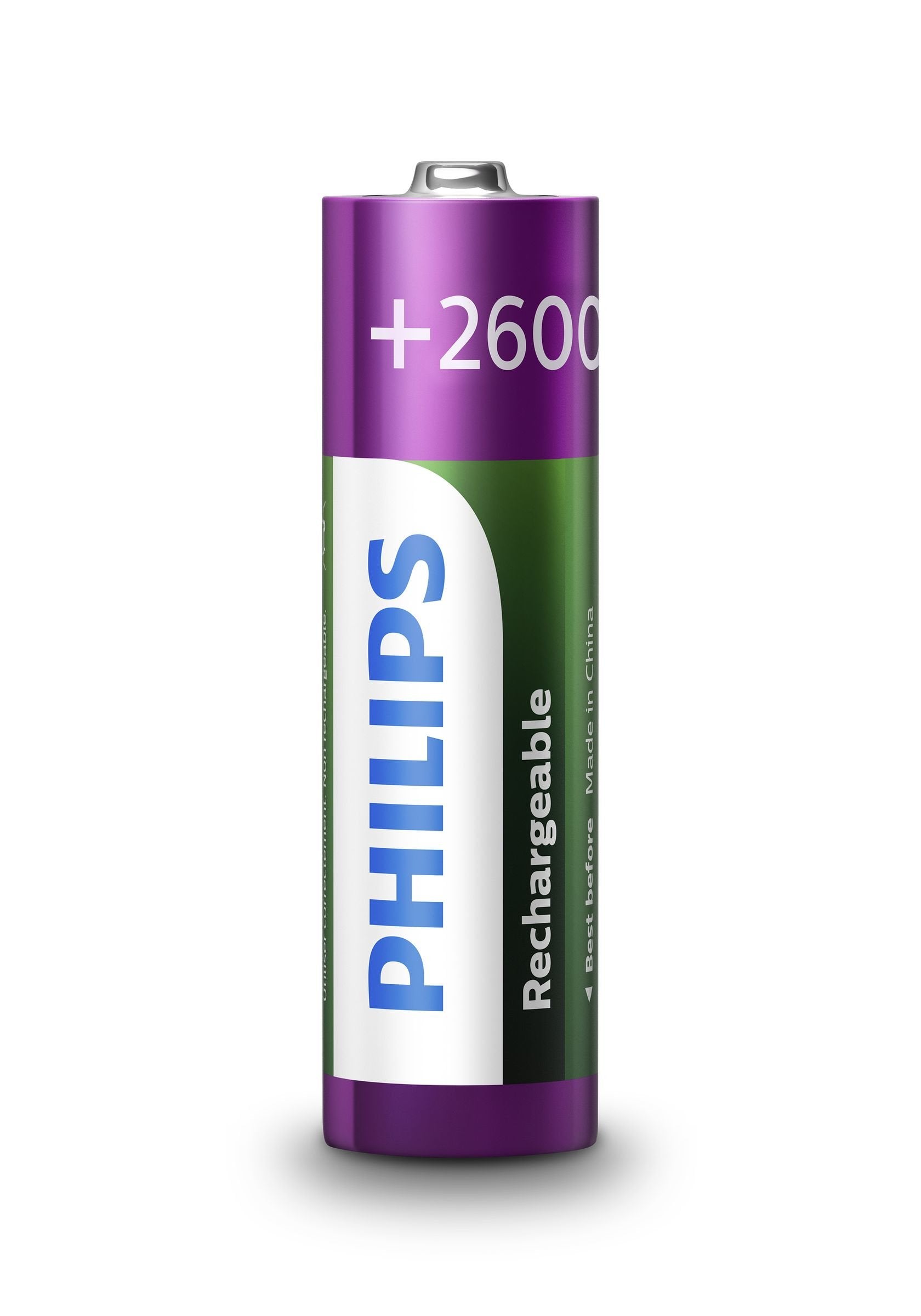Philips Pila Recargable Aa Hr6 2600mah Blister*2