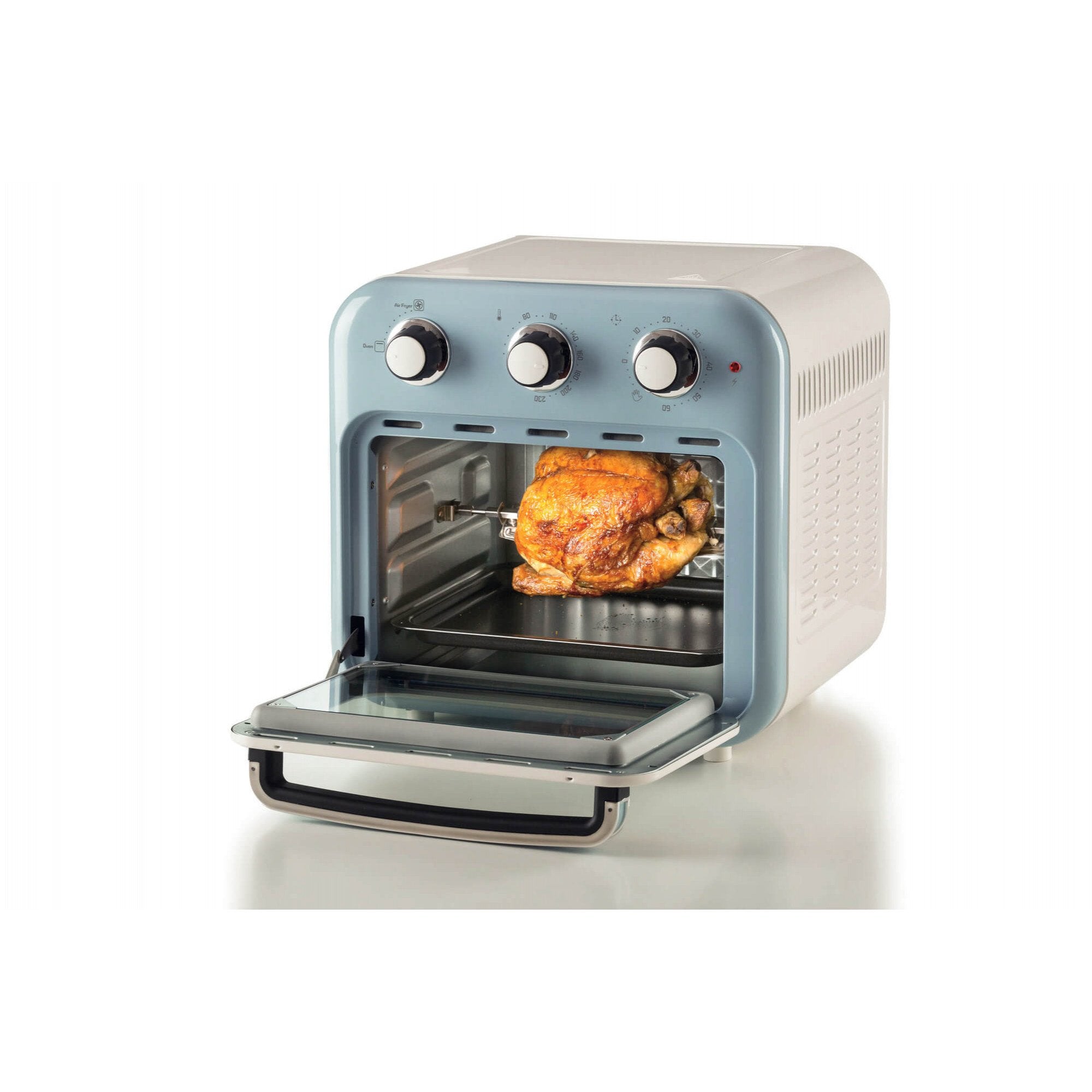 EAN 8003705122451 - Ariete 4632/05 Sencillo 16 L Independiente 1400 W Freidora de aire caliente Azul claro imagen 8