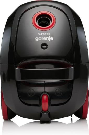 Aspirador Gorenje Vce21sfbkr Con Bolsa, Potencia 850 W, Radio De Trabajo 8 M, Negro