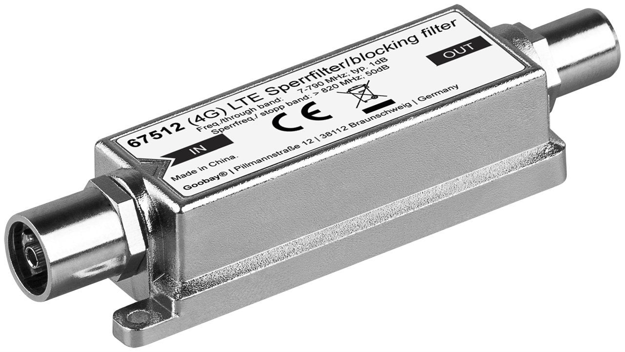 Lte/4g Blocking Filter, Coaxi