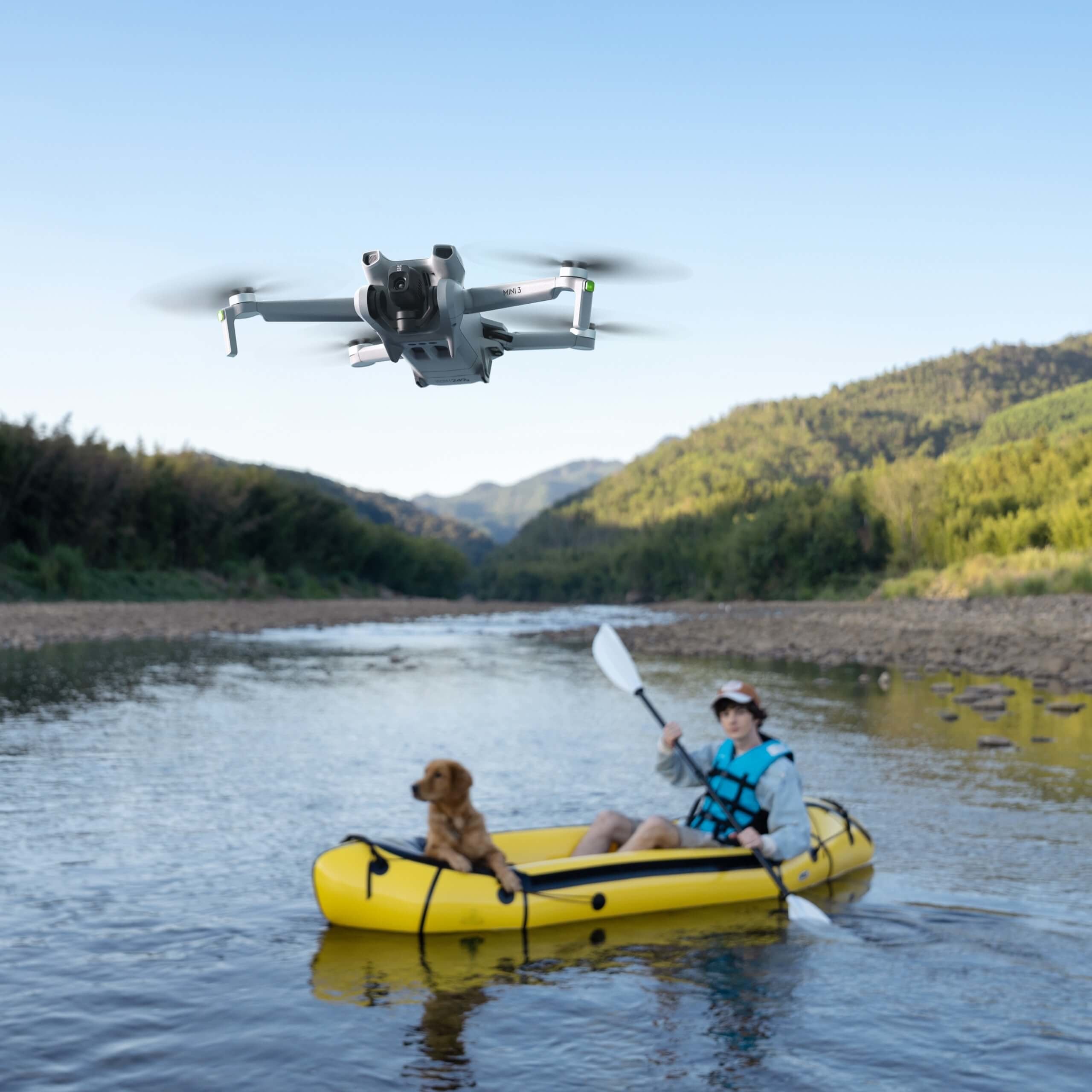 Dji Drone Mini 3 Con Fotocamera 4k + Radiocomando Rc-N1