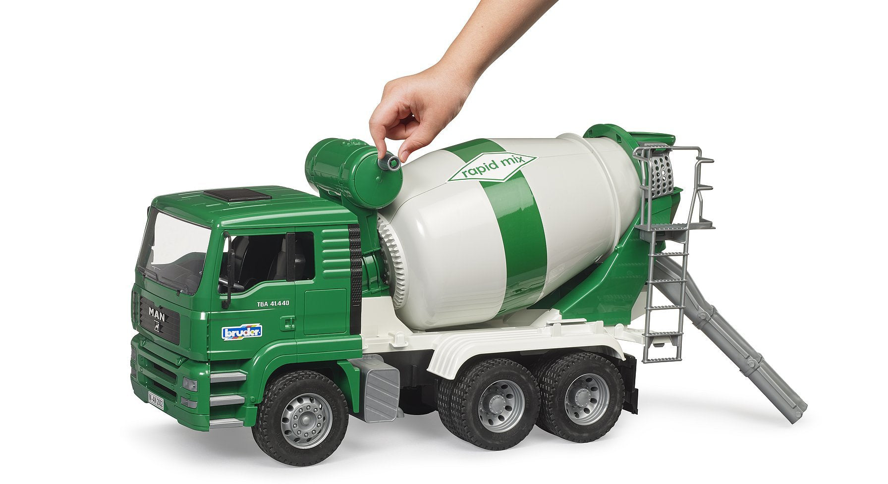 EAN 4001702027391 - BRUDER MAN TGA Betonmischer imagen 3