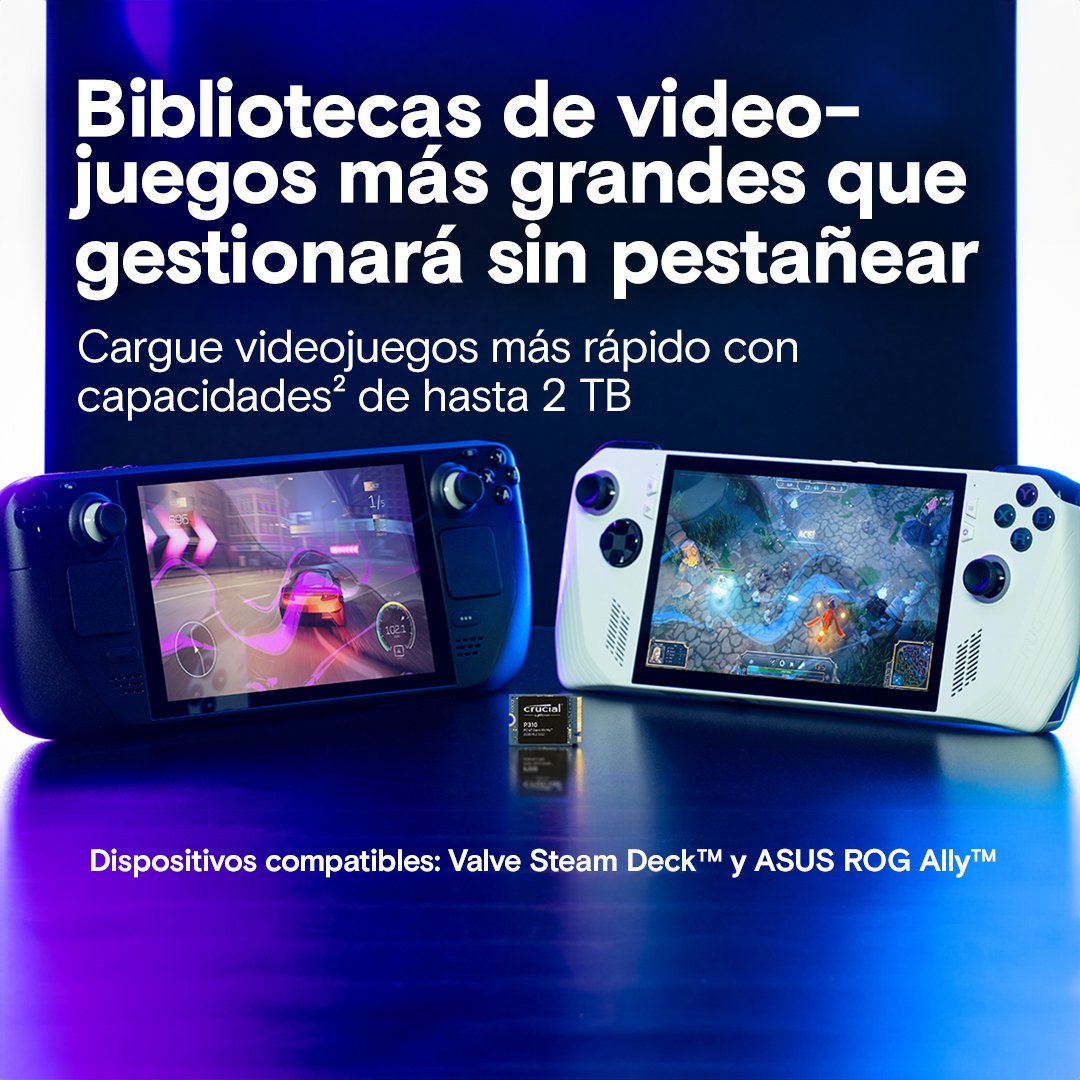 Crucial P310 Ssd 1 Tb Interno M.2 2230 Pcie 4.0 (Nvme)