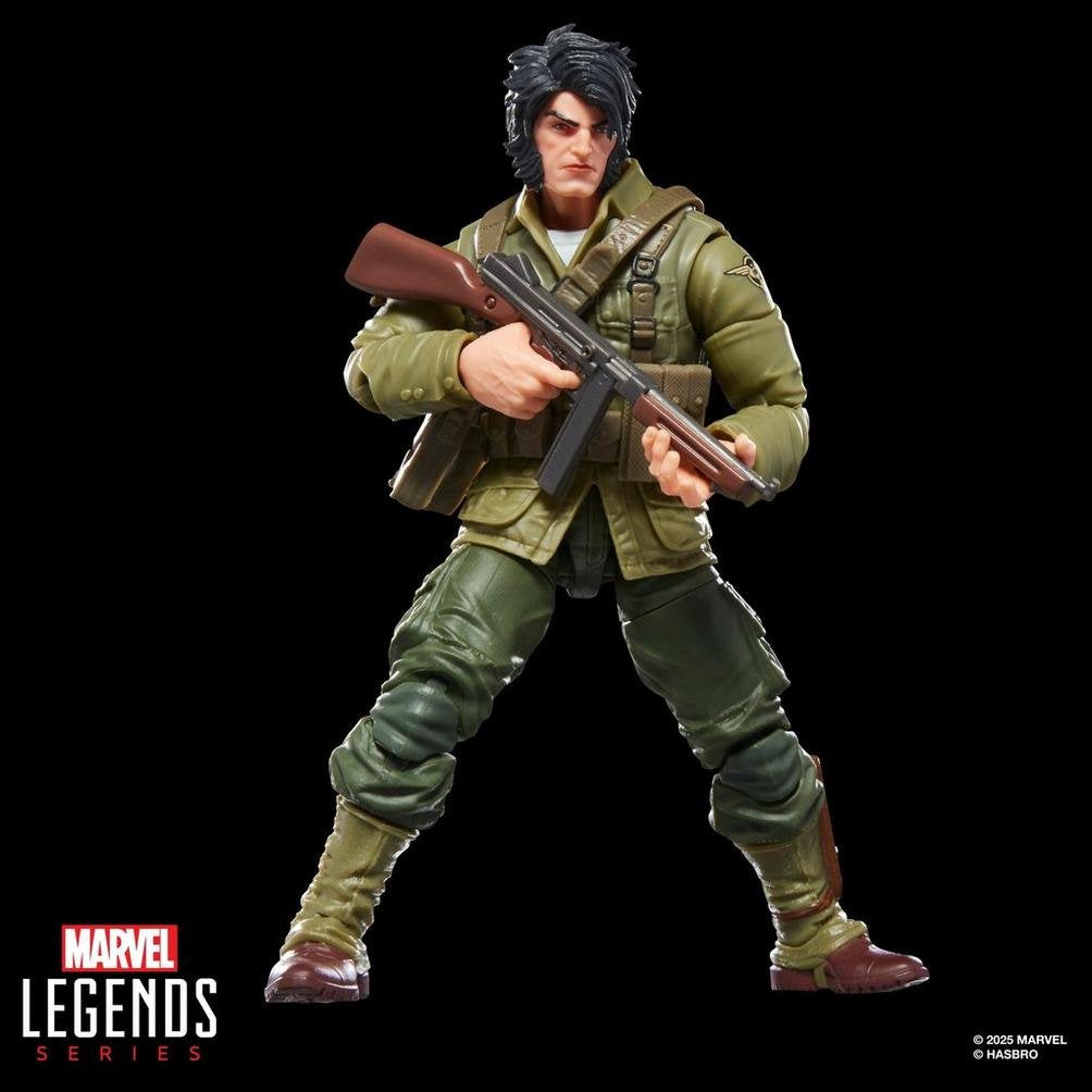 Figura Wolverine Wwii Logan Marvel Legends Series 15cm