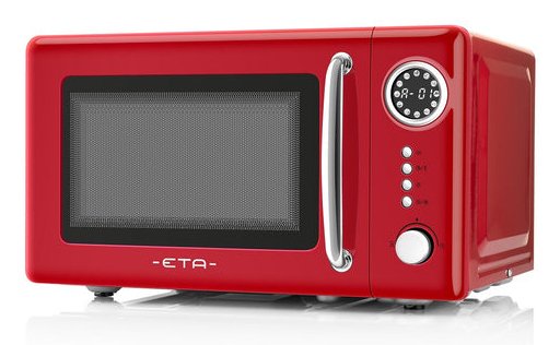 Horno Microondas Storio Eta321090030, 20 L, 700 W, 5 Programas, Rojo.