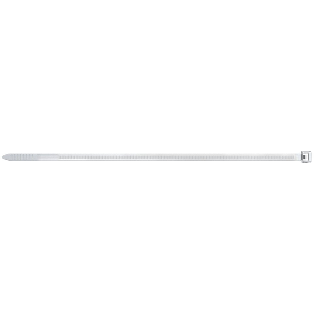 EAN 4006209374900 - Fischer 37490 presilla Brida tipo escalera Nylon Transparente 100 pieza(s) imagen 1