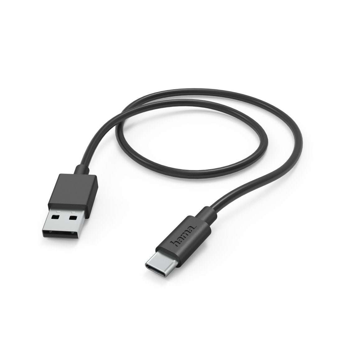 Usb Cable Usb-A Usb-C Negro