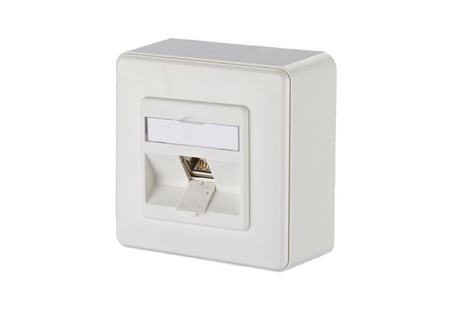 Btr Netcom 1309110002-E Toma De Corriente Rj-45 Blanco