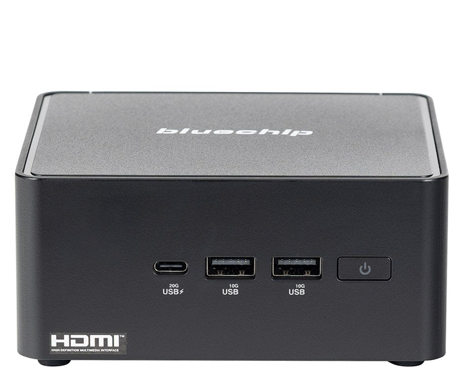 EAN 4250749710708 - bluechip BUSINESSline M1435 Intel Core 3 100U 8 GB DDR5-SDRAM 500 GB SSD Windows 11 Pro Mini PC Negro imagen 2
