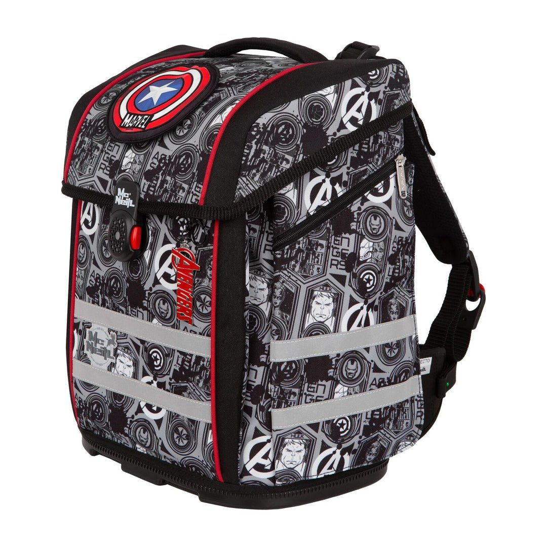 Mcneill Juego De Mochila Escolar Perfecto 5tlg. Marvel-Avengers