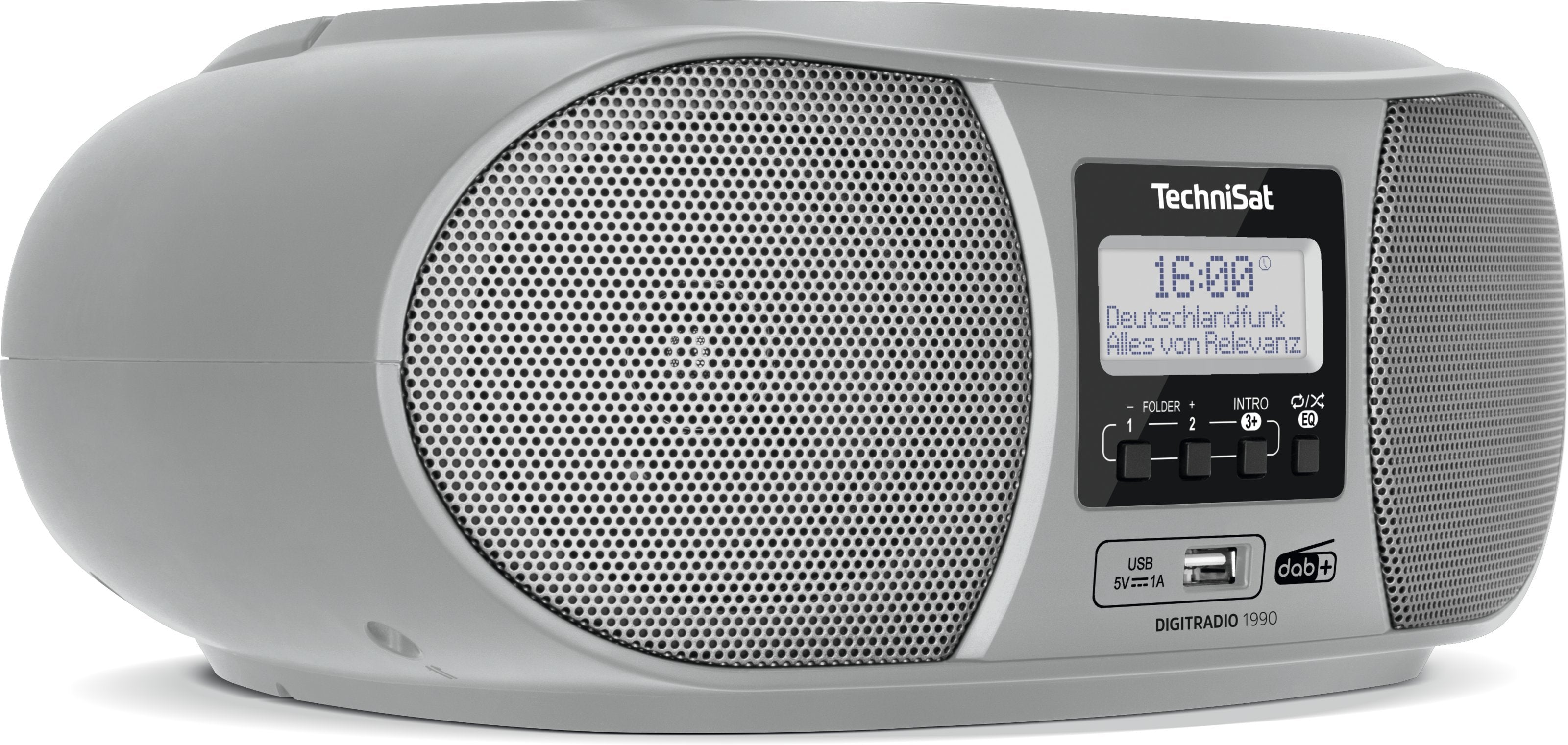 EAN 4019588139527 - TechniSat DigitRadio 1990 Analógico y digital 3 W DAB+, FM Plata Reproducción MP3 imagen 2