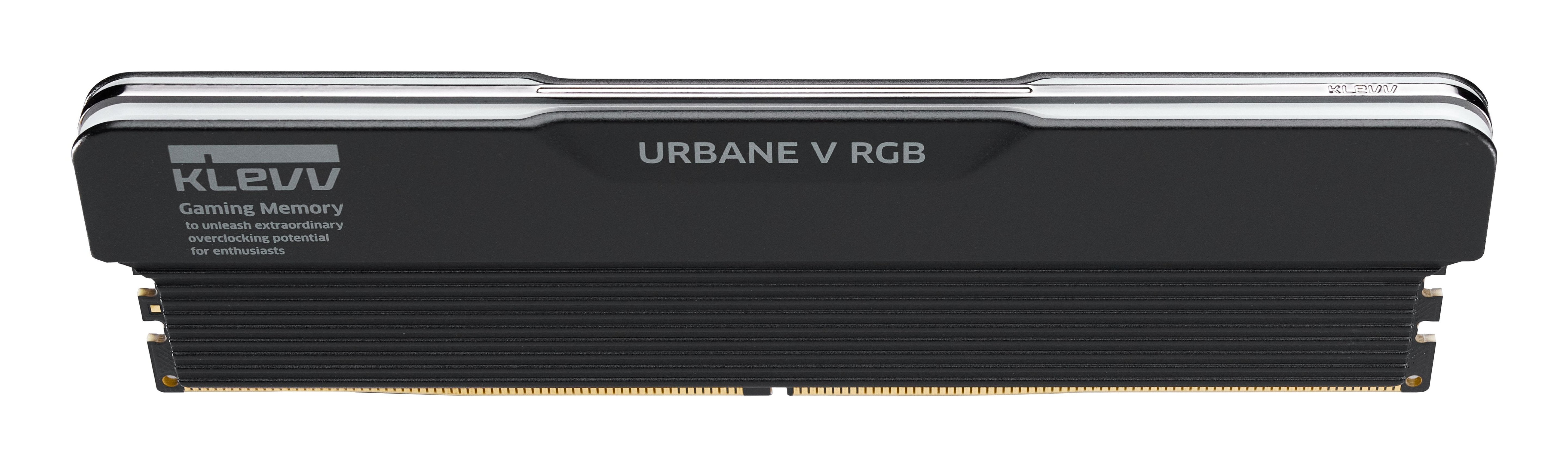 32gb Klevv (16gbx2) Urban V Rgb 6000 Cl28 Negro