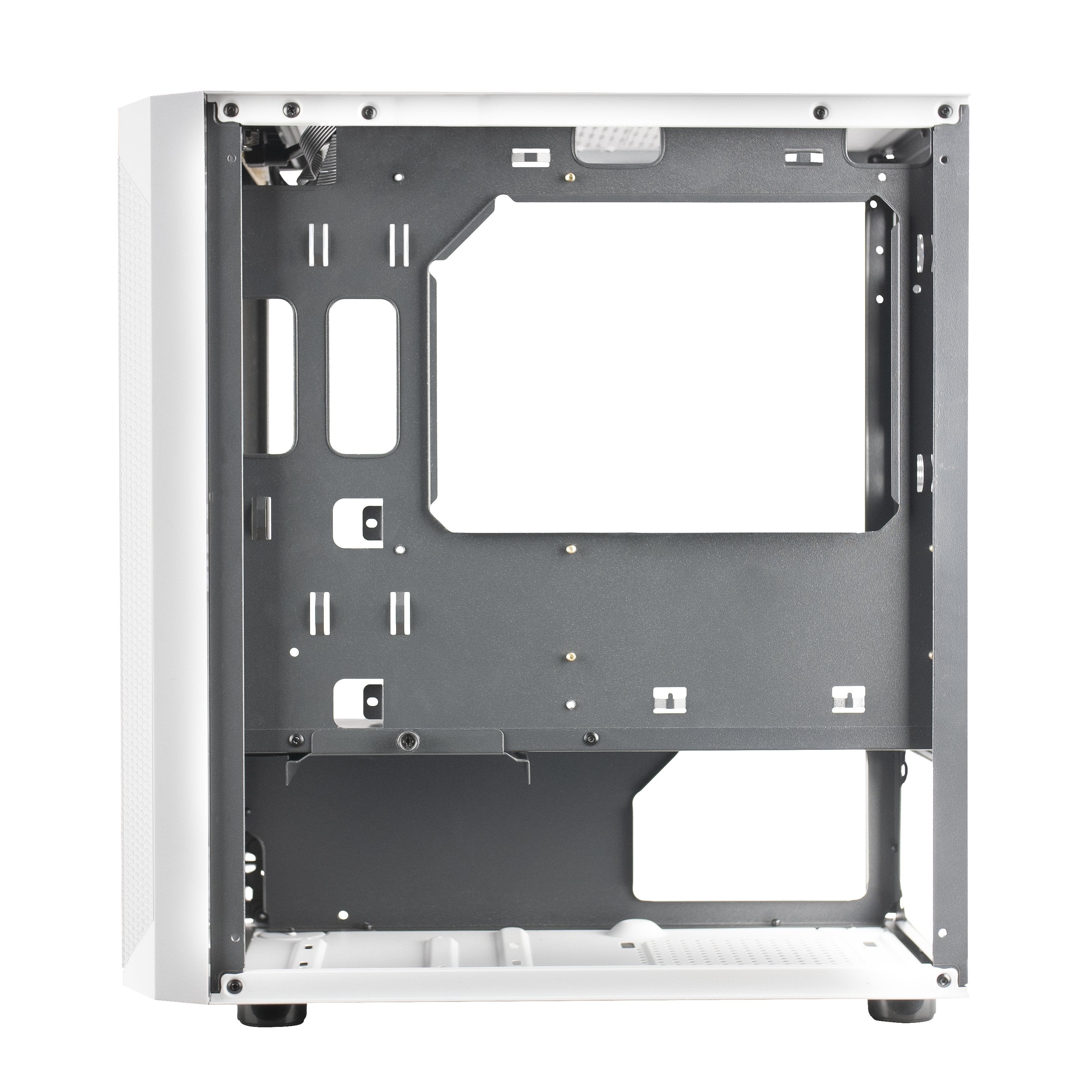 Caja Pc Marsgaming Microatx Mcmesh White