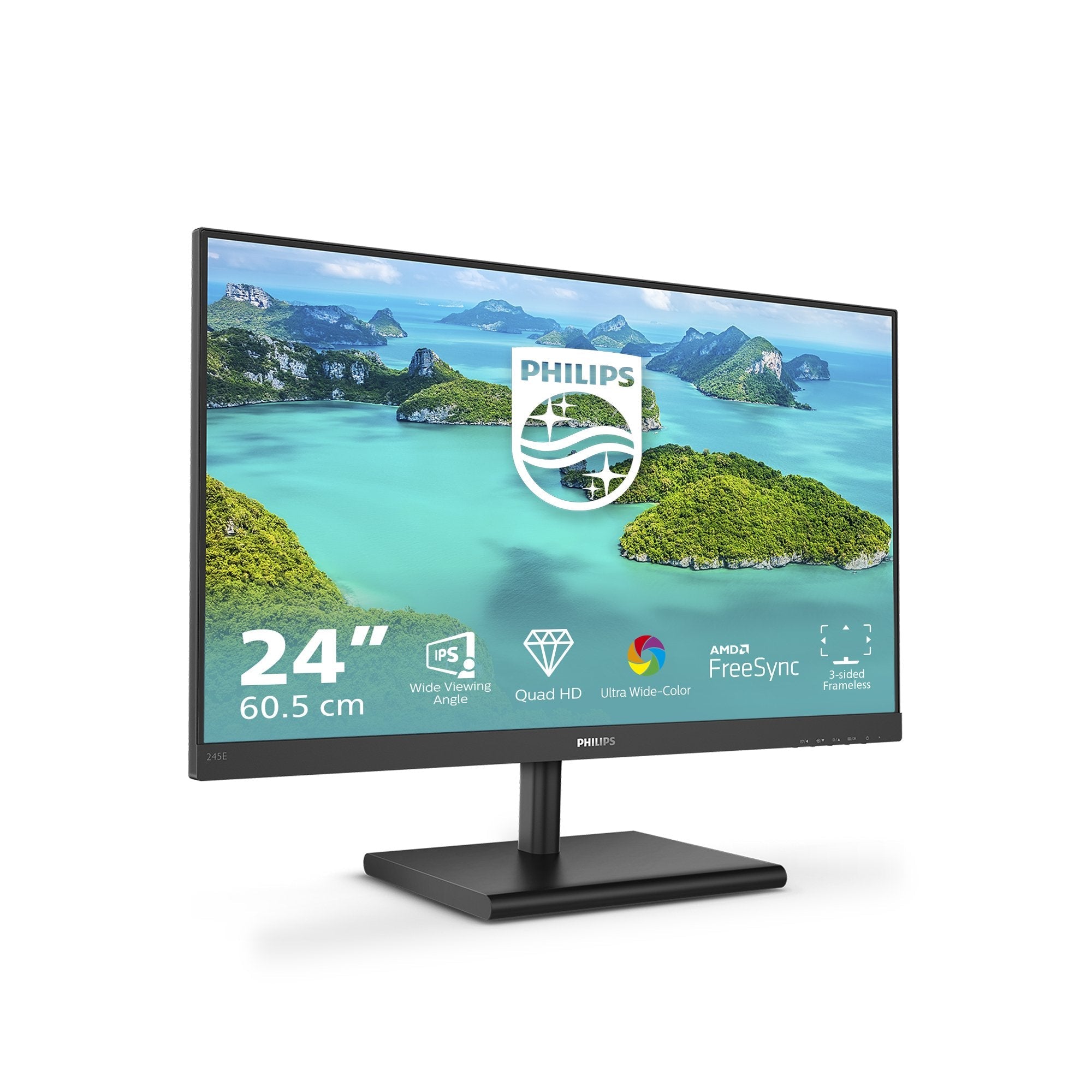 Monitor Philips 245e1s/00 23,8'', Panel Ips, Hdmi/Dp