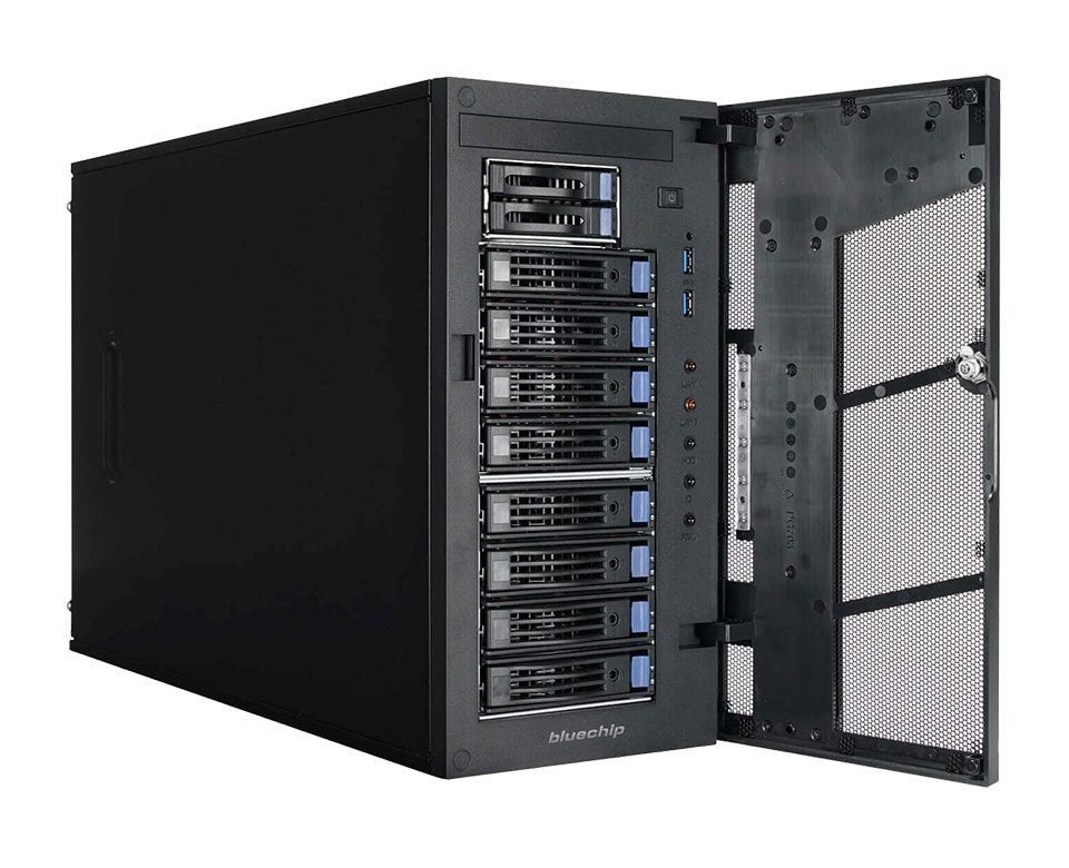 EAN 4250749708729 - bluechip SERVERline T30342s servidor 960 GB Torre AMD EPYC 4124P 3,8 GHz 32 GB DDR5-SDRAM 500 W imagen 2