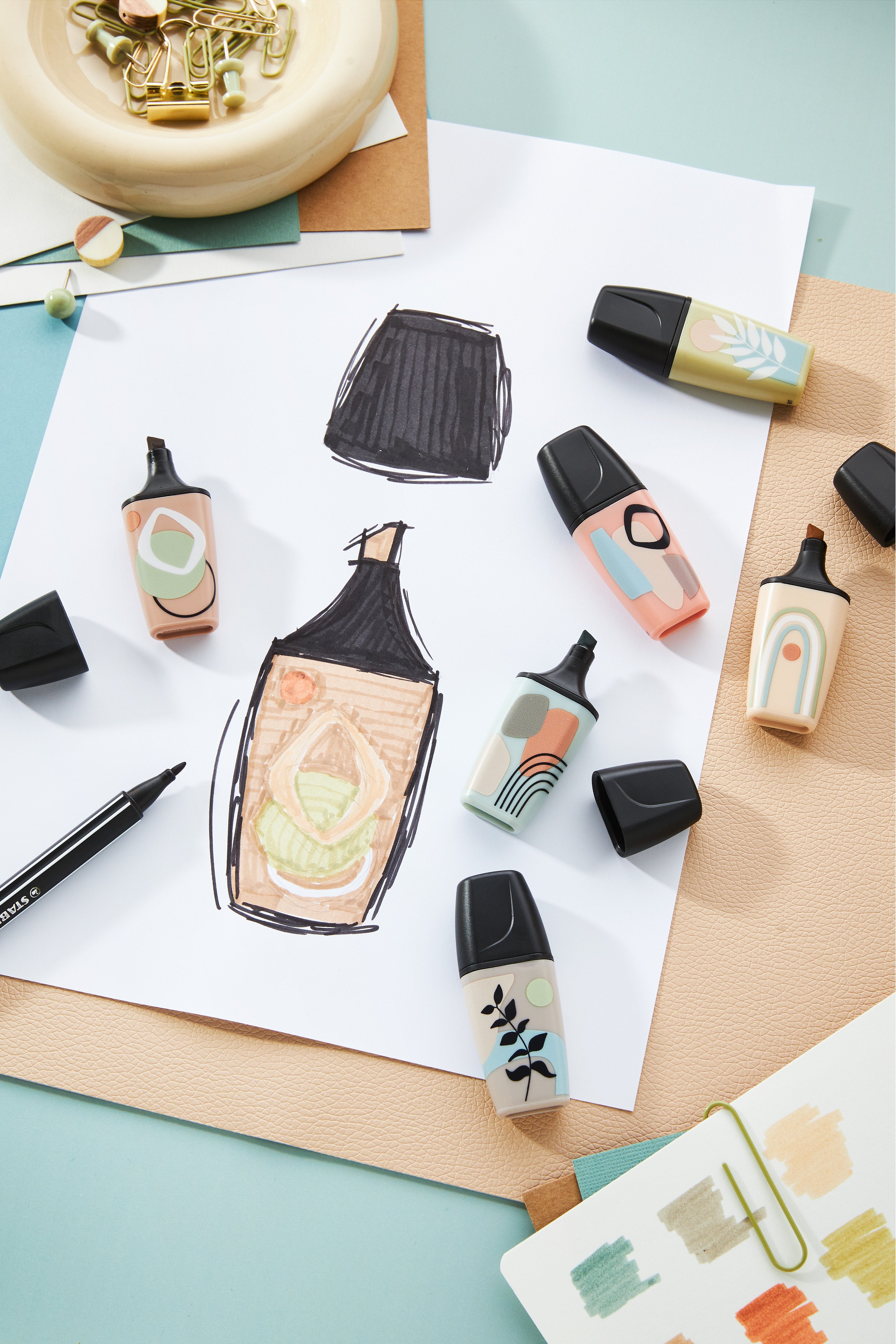 EAN 4006381615815 - STABILO BOSS MINI marcador 6 pieza(s) Punta de cincel Multicolor imagen 7