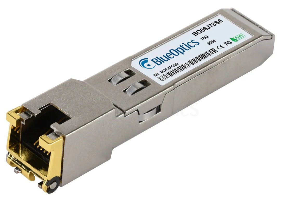 Blueoptics Opnsense Decsfpp10geth Blueoptics Bo08j78s6 Sfp+ Transceiver, Cobre Rj45, 10gbase-T, 30m