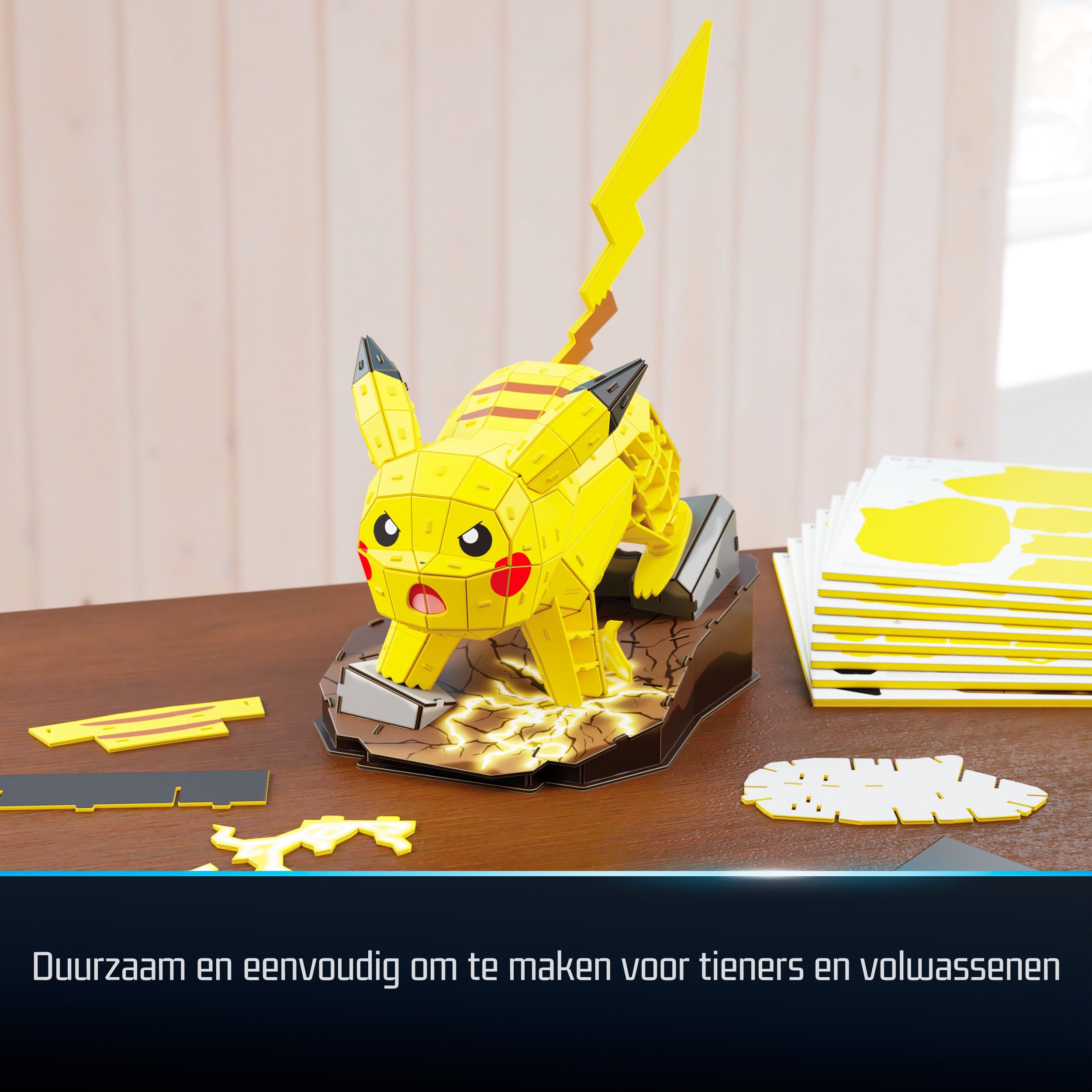 EAN 0681147098091 - 4D Build FDP FAP Pokemon Pikachu GML Puzle 3D 201 pieza(s) Dibujos imagen 1