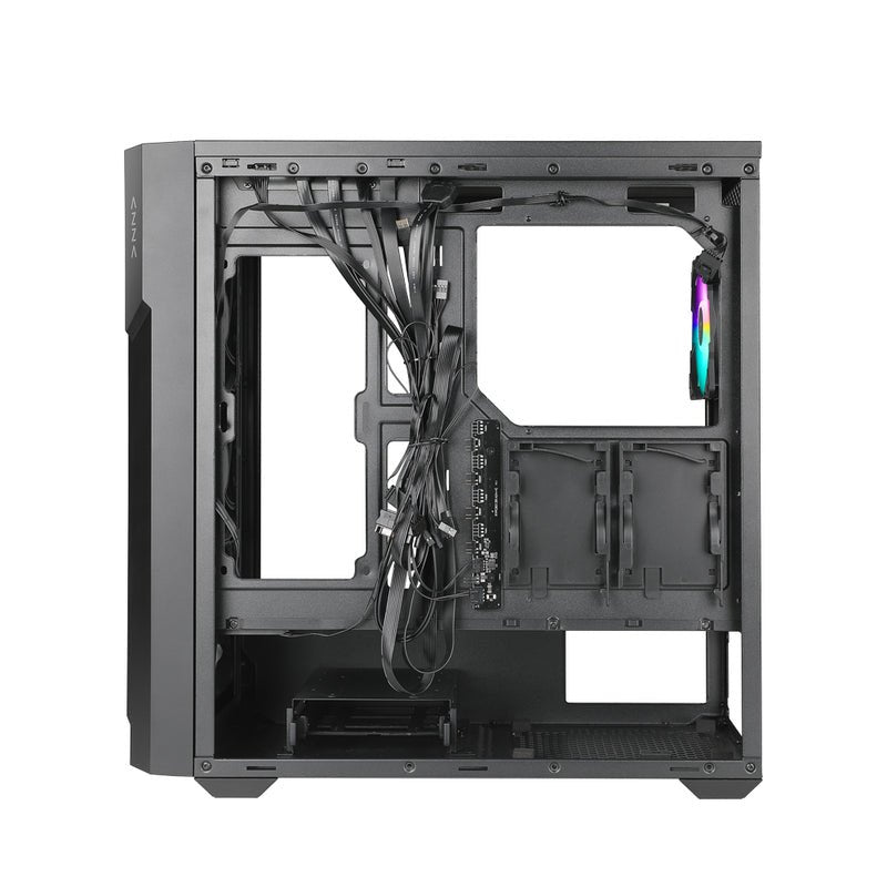 Caja Pc Azza Torrent 490 Miditower Black 4xargb
