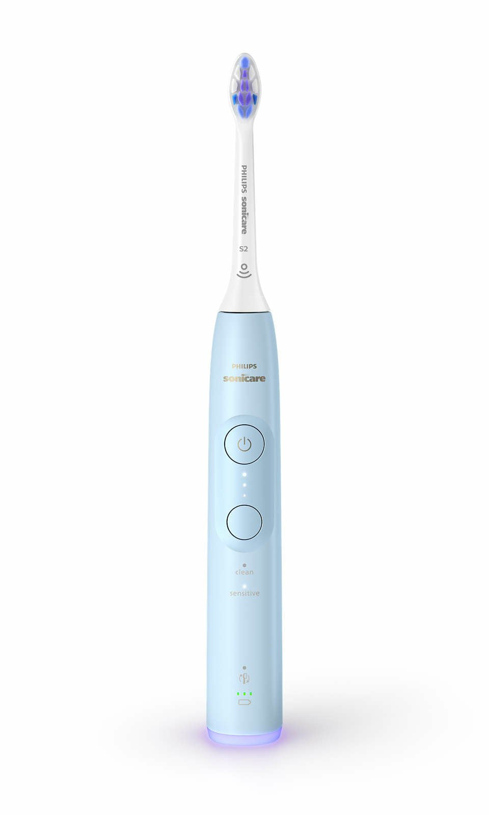 EAN 8720689021784 - Philips Sonicare 6100 series HX7406/02 cepillo eléctrico para dientes Adulto Cepillo dental sónico Azul imagen 3