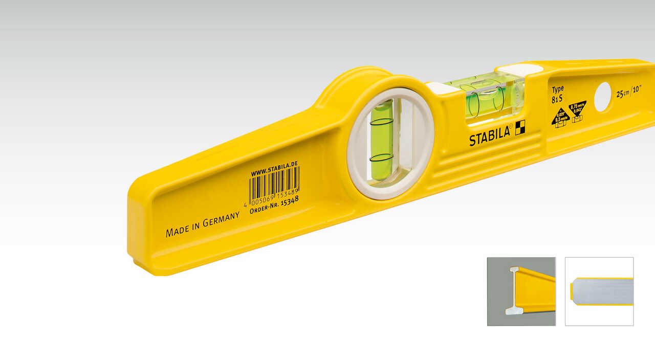 Stabila 02501 Nivel 0,25 M Amarillo