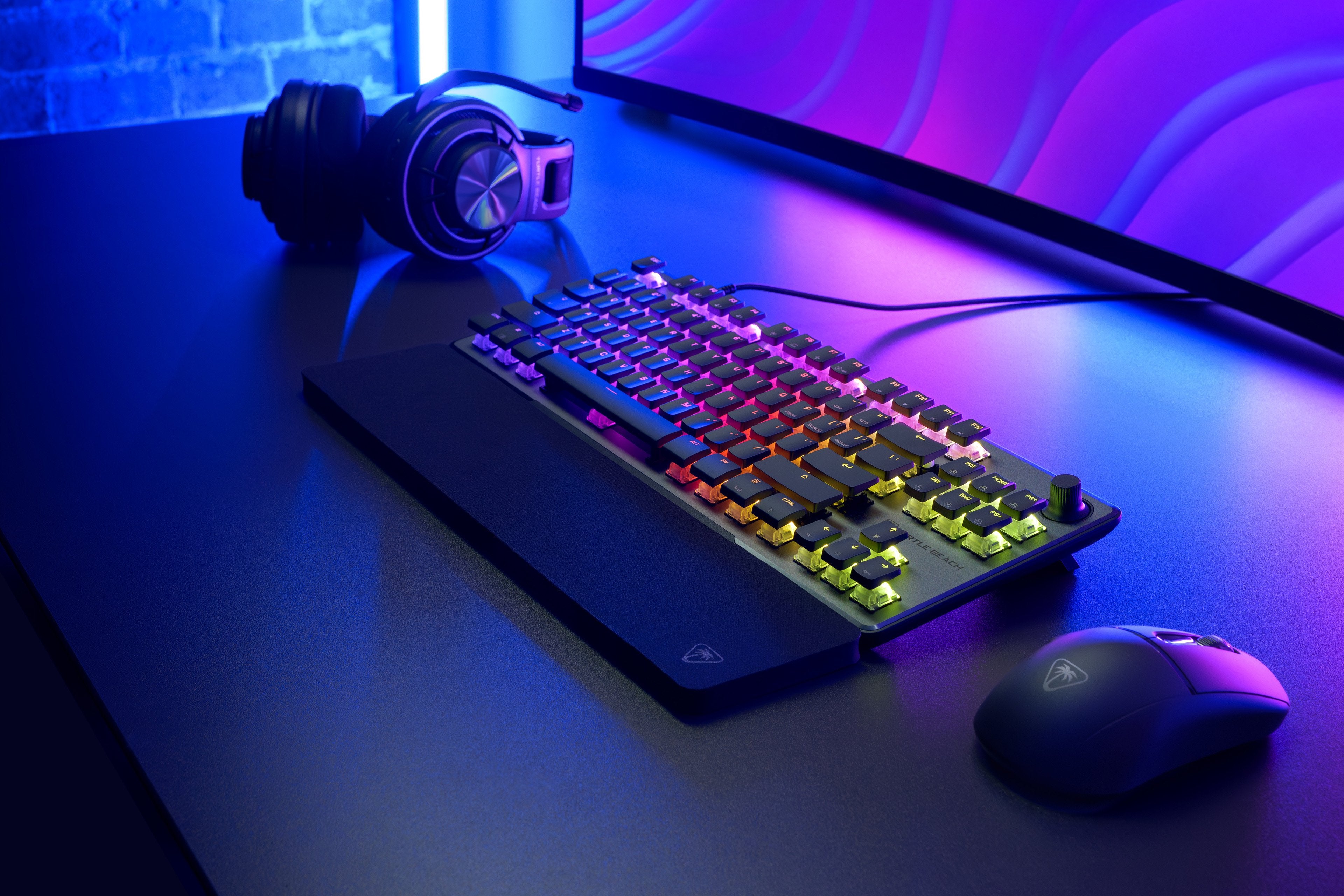 EAN 731855220069 - Turtle Beach Vulcan II TKL Pro teclado Juego USB AZERTY Alemán Negro imagen 8