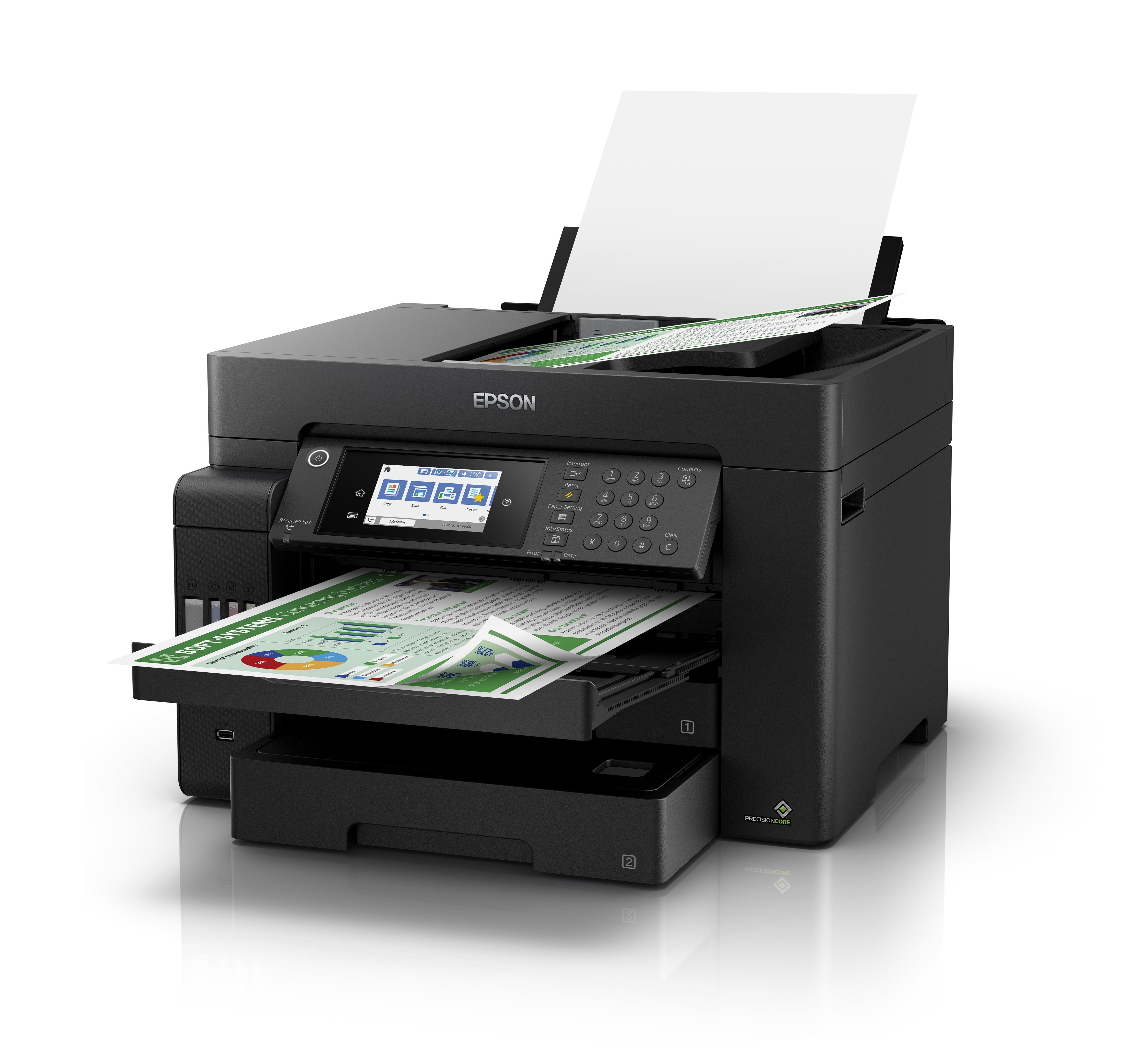 Impresora Epson Ecotank L15150, A3 +, 32ppm, 2400x4800 Dpi, Usb, Wi-Fi, 3 Aã±Os De Garantia Despues Del Registro