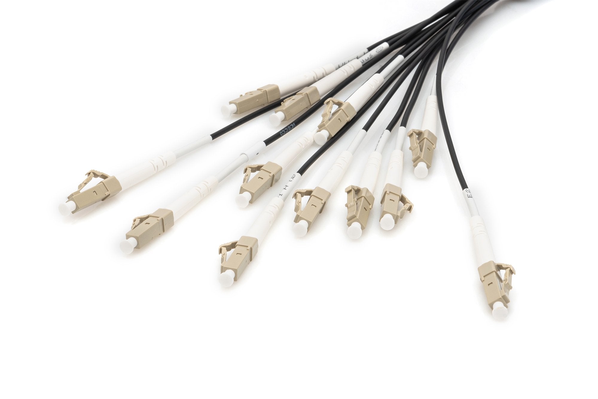 Cable De Fibra Óptica Digitus Lc->Upc 100m Preconfeccionado Om4 12
