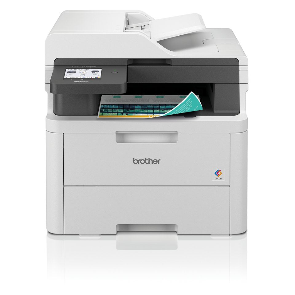 Multifunción Láser Color Brother Mfc-L3740cdw Wifi Fax Dúplex Blanca