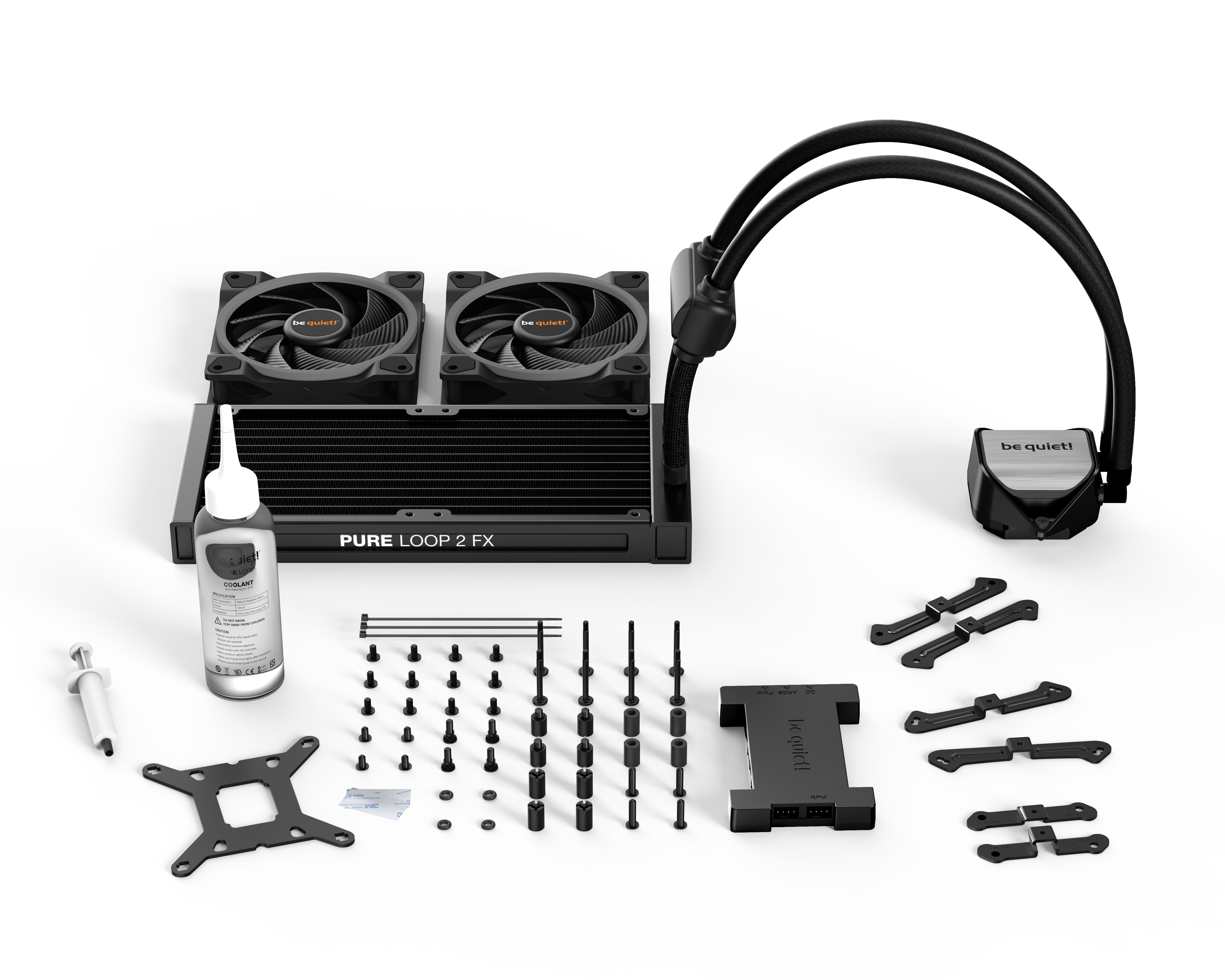 EAN 4260052189023 - be quiet! Pure Loop 2 FX 240mm Procesador Sistema de refrigeración líquida todo en uno 12 cm Negro 1 piez imagen 5