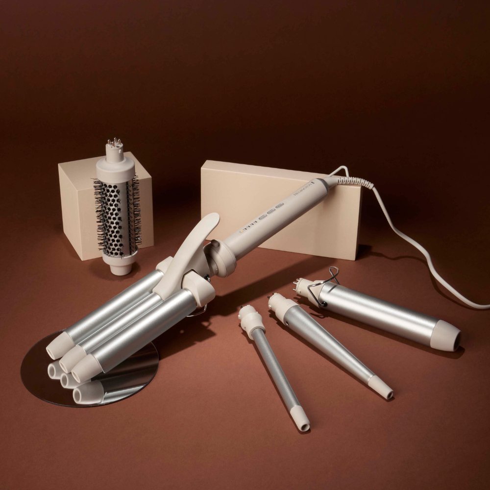 EAN 5038061175813 - Remington CI41MS5 Utensilio de peinado Cepillo rizador Caliente Beige imagen 2