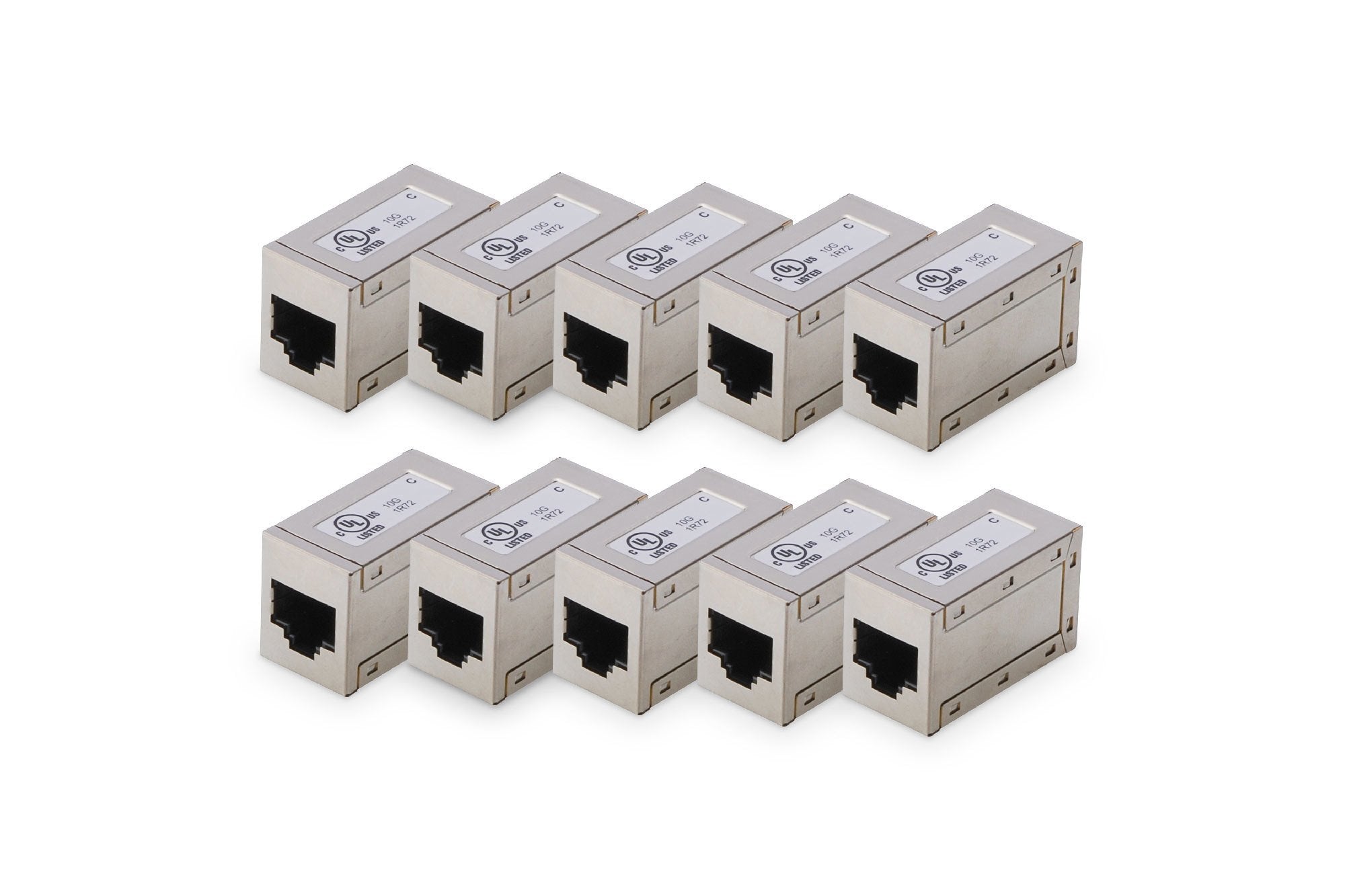 EAN 4016032495024 - Digitus AT-AG-8-8-C6S-10 cambiador de género para cable RJ-45 Plata imagen 1
