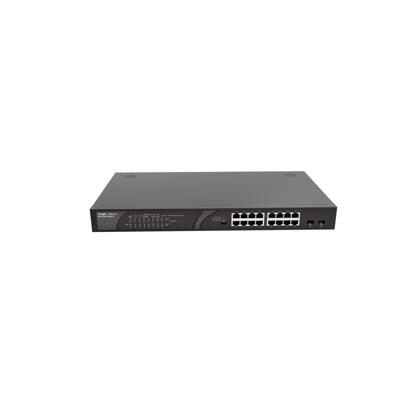 Switch Poe 16 Puertos Rj45 10/100/1000mbps