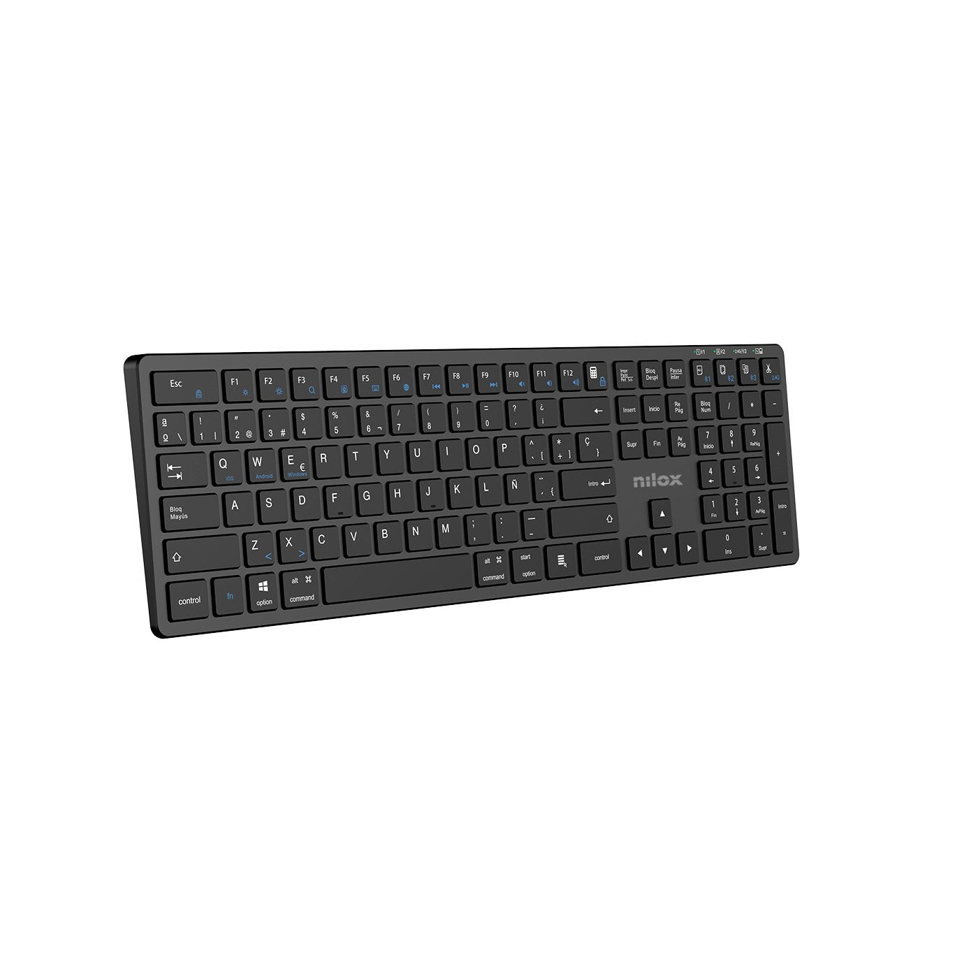 Teclado Professional Wireless Black