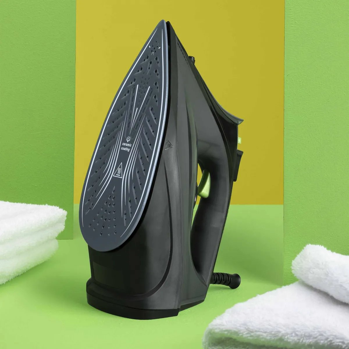 EAN 8421078038948 - JATA JEPL2401 plancha Plancha a vapor Suela de cerámica 3000 W Negro imagen 9