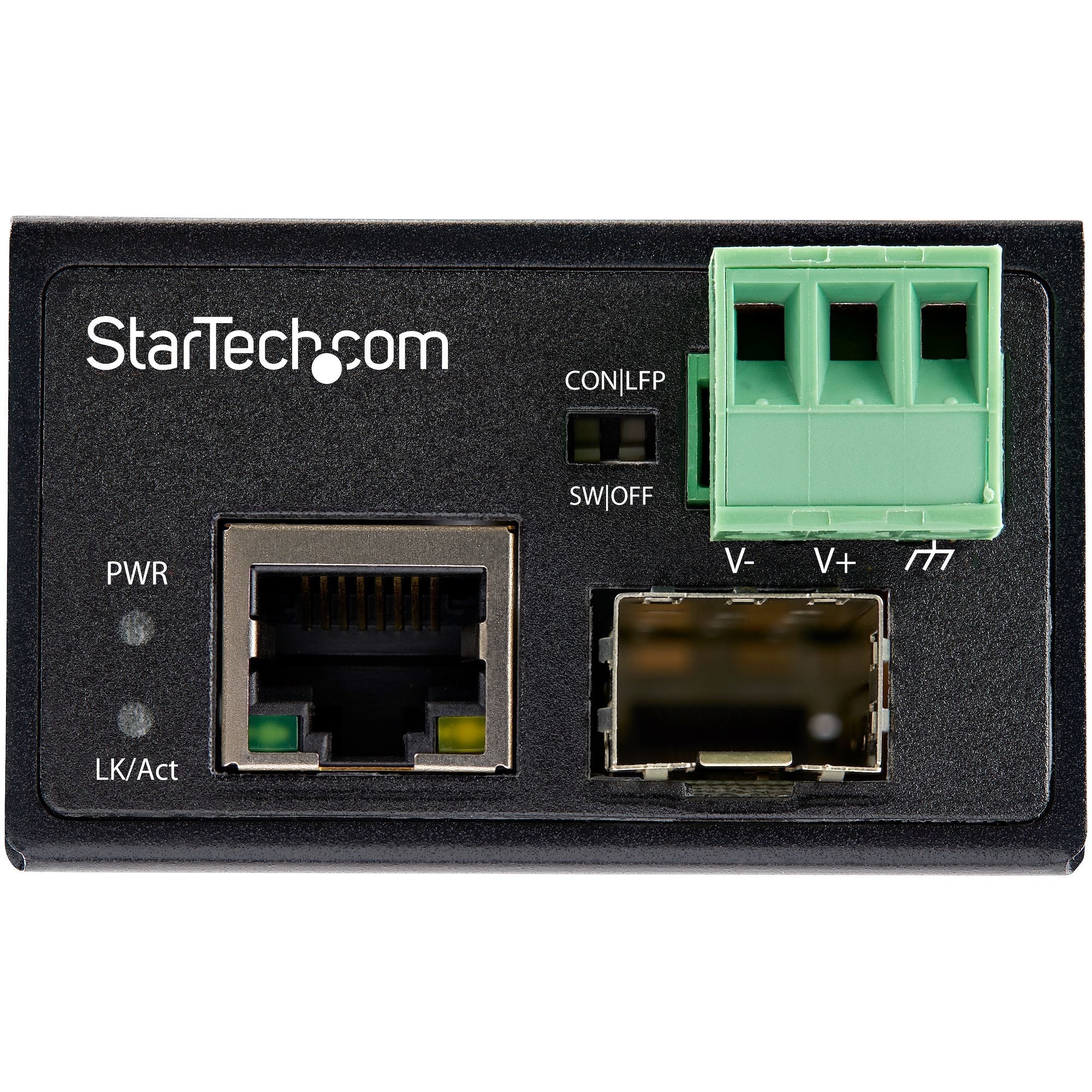 Startech.Com Conversor De Medios Ethernet Industrial De Fibra Multi O Monomodo A Ethernet - Sfp A Rj45 - Convertidor - Ip30 (Imc100msfp)
