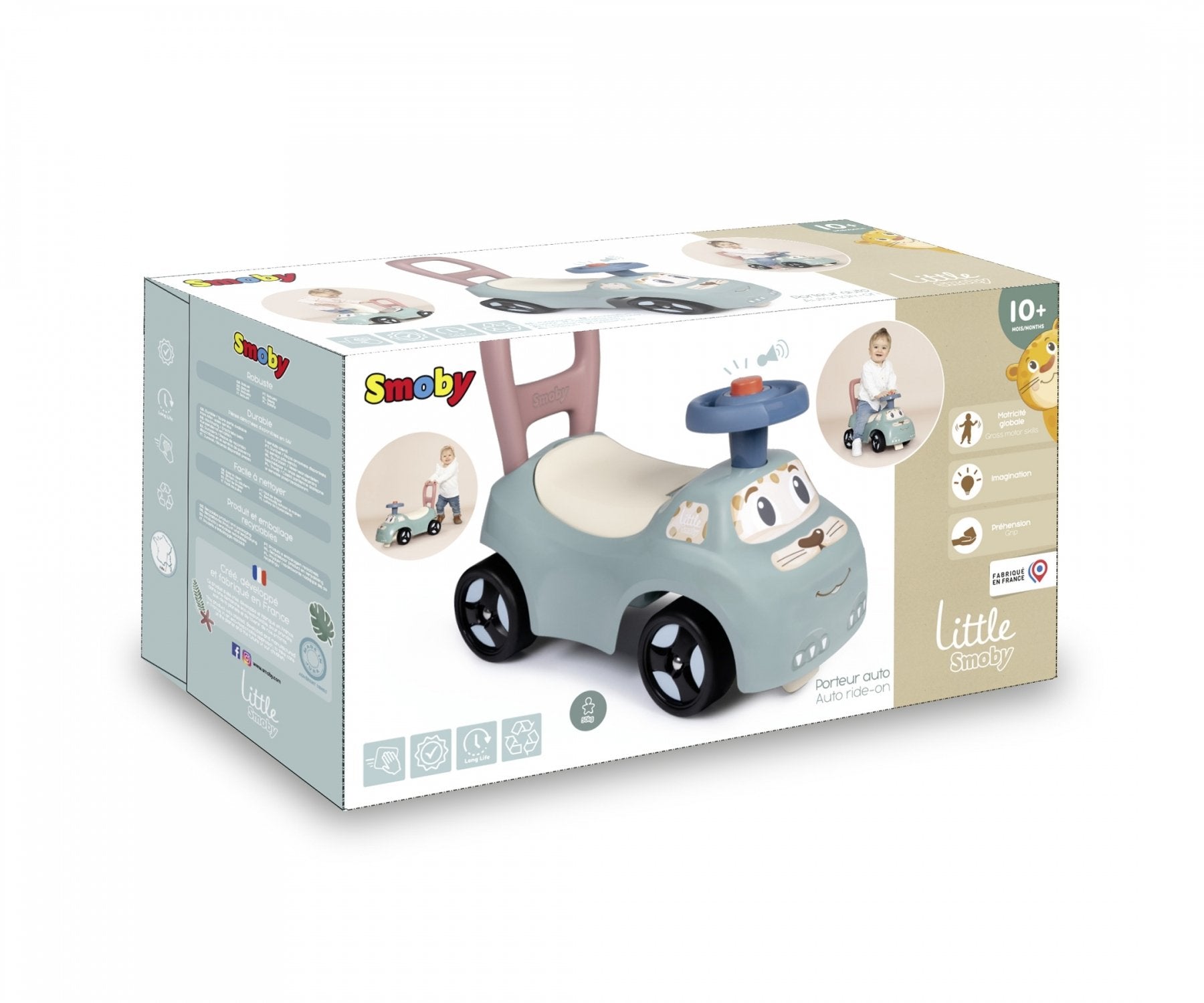 EAN 3032161405032 - Smoby 140503 correpasillos o balancín infantil Correpasillos con forma de coche imagen 6
