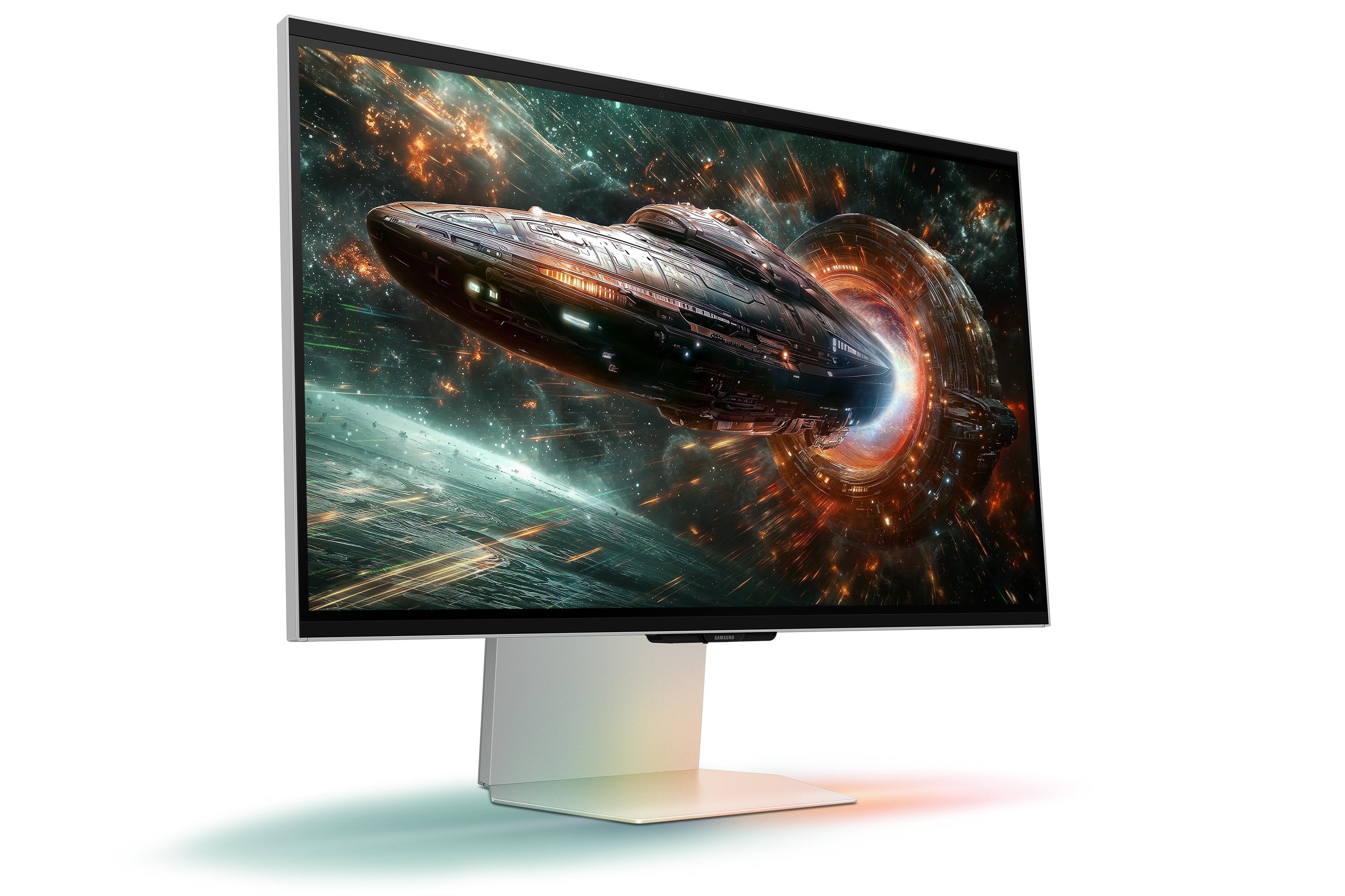 EAN 8806097170631 - Samsung G90XF pantalla para PC 68,6 cm (27") 3840 x 2160 Pixeles 4K Ultra HD LCD Plata imagen 4