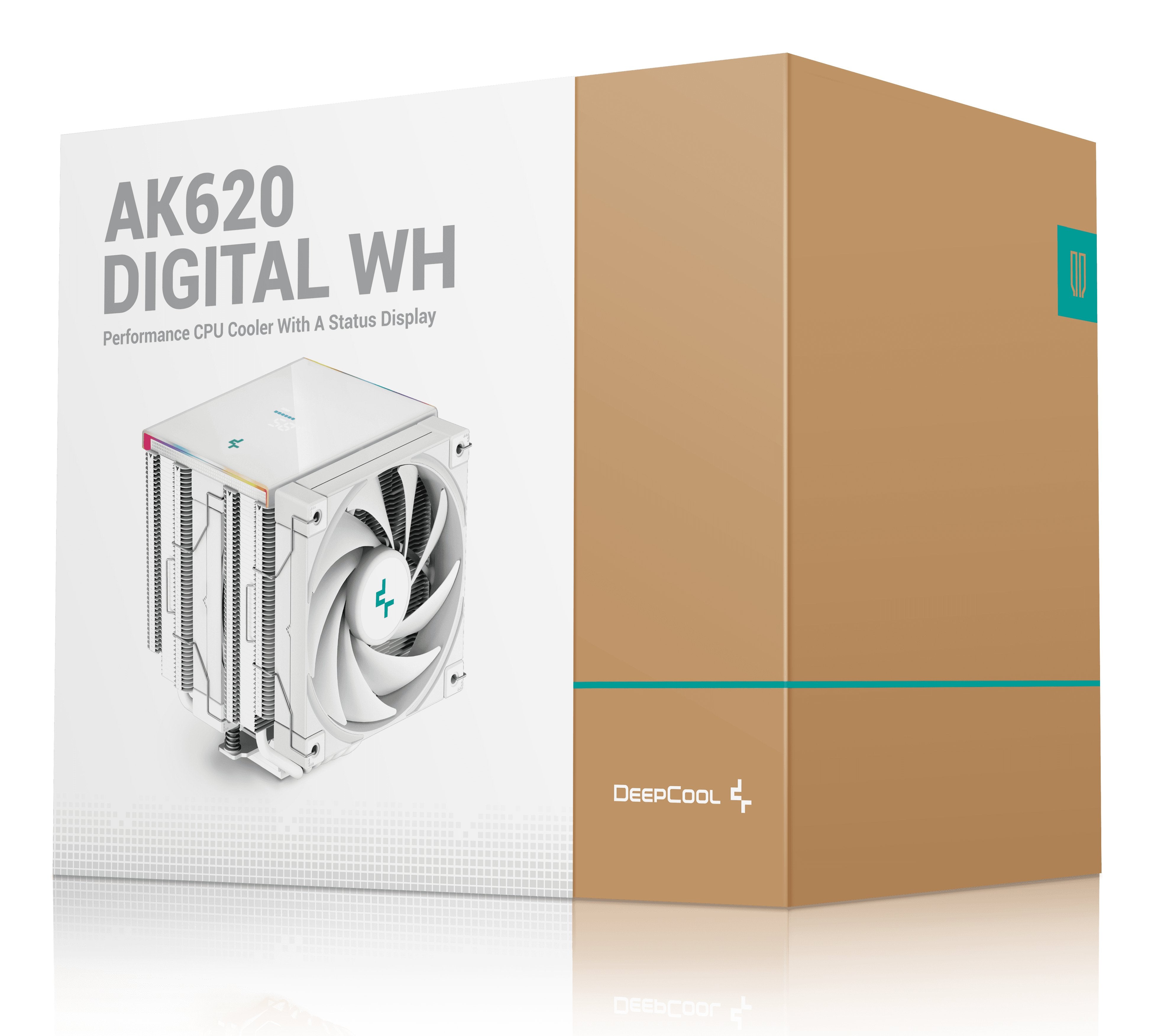 Refrigerador Cpu Multizocalo Deepcool Ak620 Digital Wh V.Doble R-Ak620-Whadmn-G