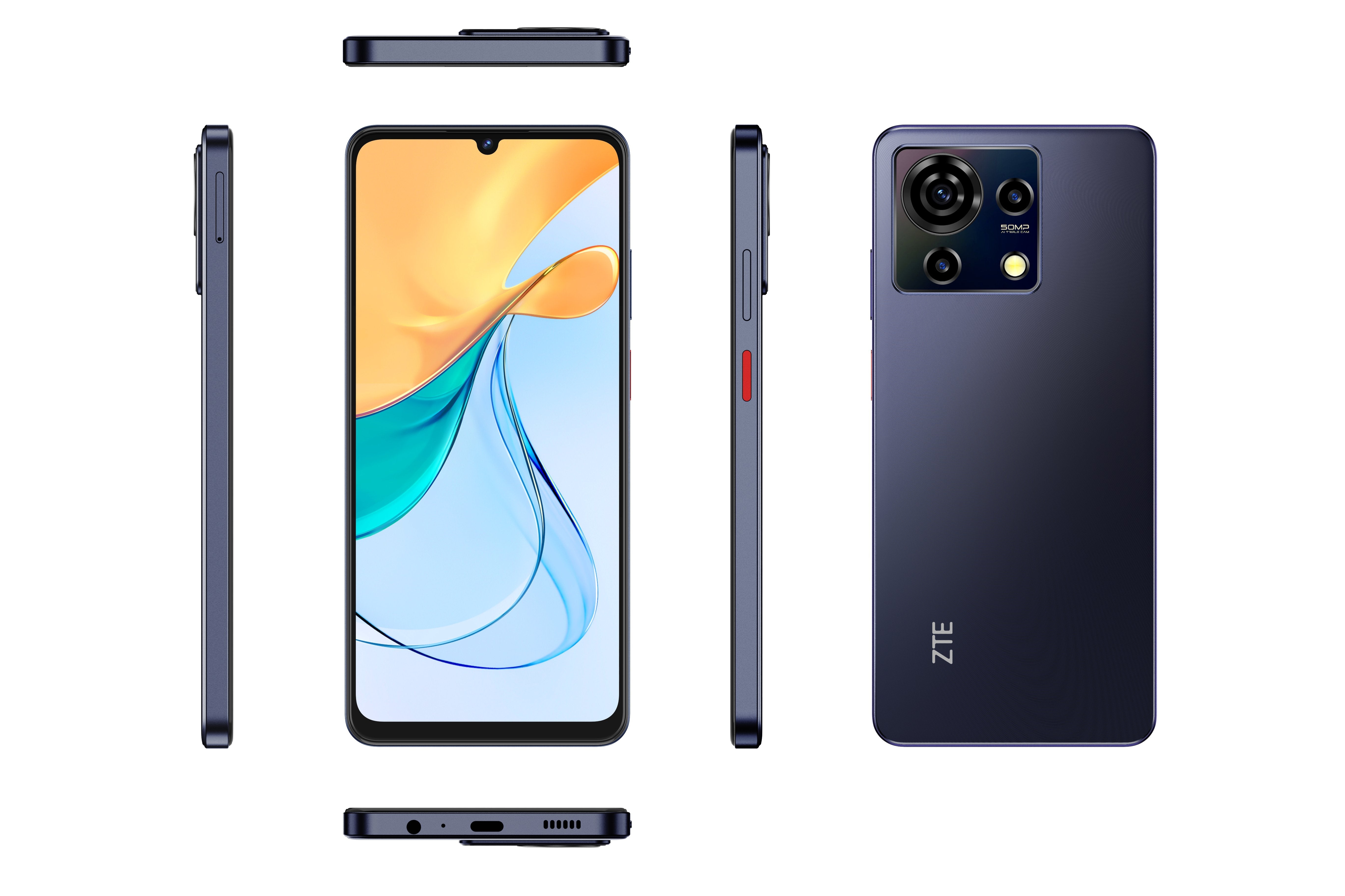 Smartphone Zte Blade V50 Vita 14+256gb (4+10gb Ram) 4g Mysty Black Oem