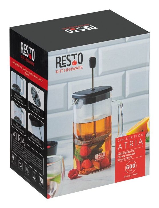EAN 4260403578759 - Resto Kitchenware 90503 tetera Un sola tetera 600 ml Negro imagen 11