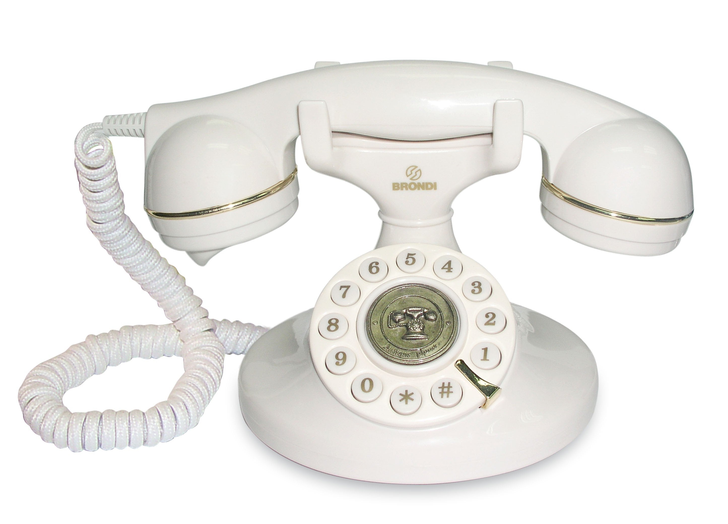 Telefono Brondi Vintage 10 Bianco