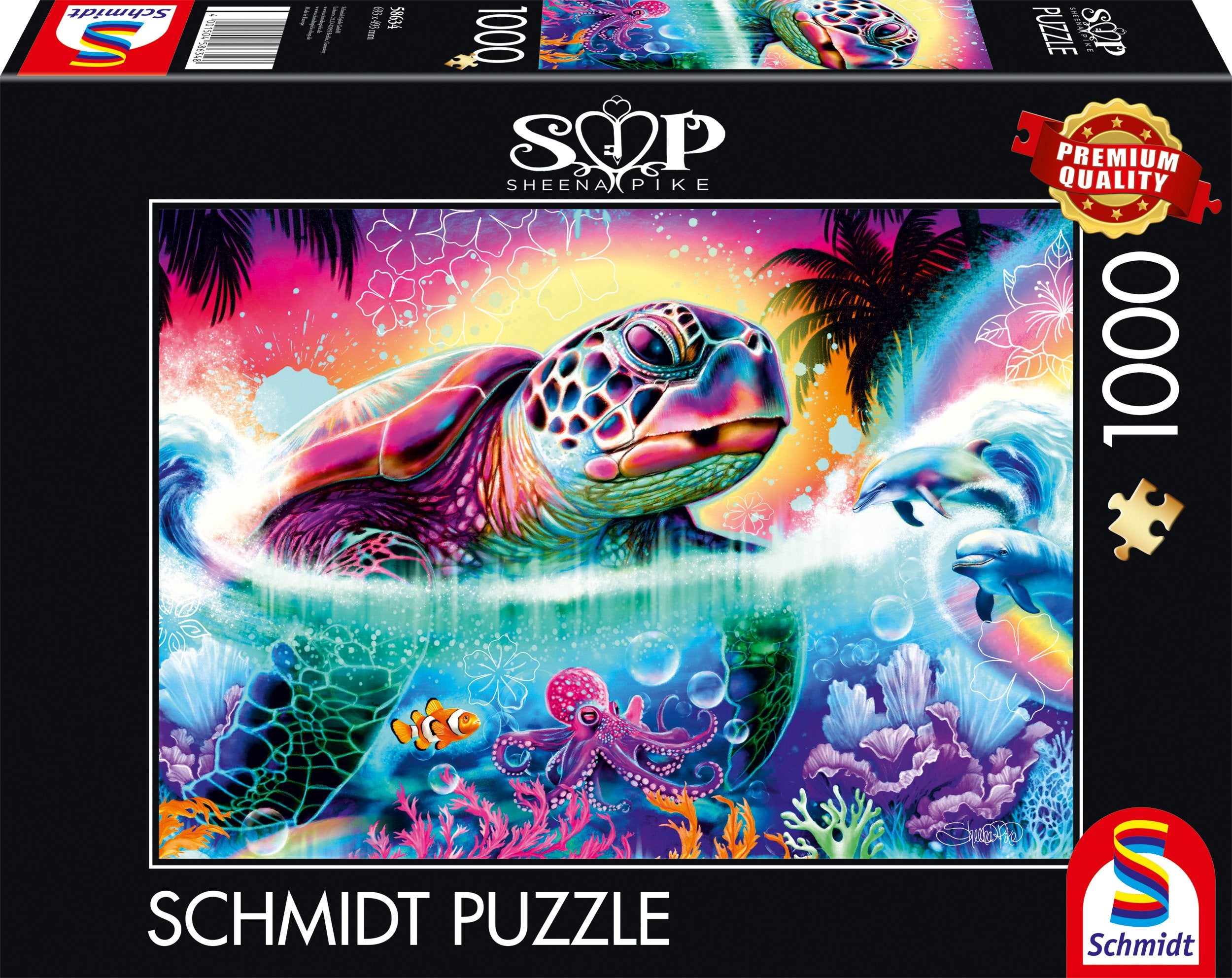 EAN 4001504586348 - Schmidt Spiele 58634 puzzle Puzzle rompecabezas 1000 pieza(s) Submarino imagen 1
