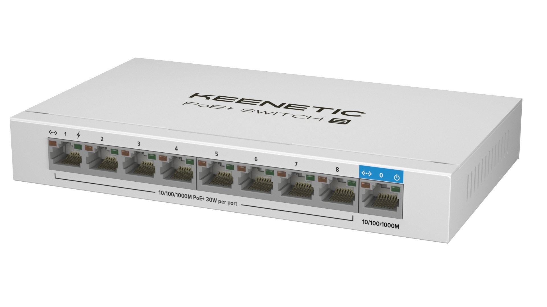 EAN 4897082921776 - Keenetic PoE+ Switch 9 (KN-4710) No administrado Gigabit Ethernet (10/100/1000) Energía sobre Ethernet (P imagen 2