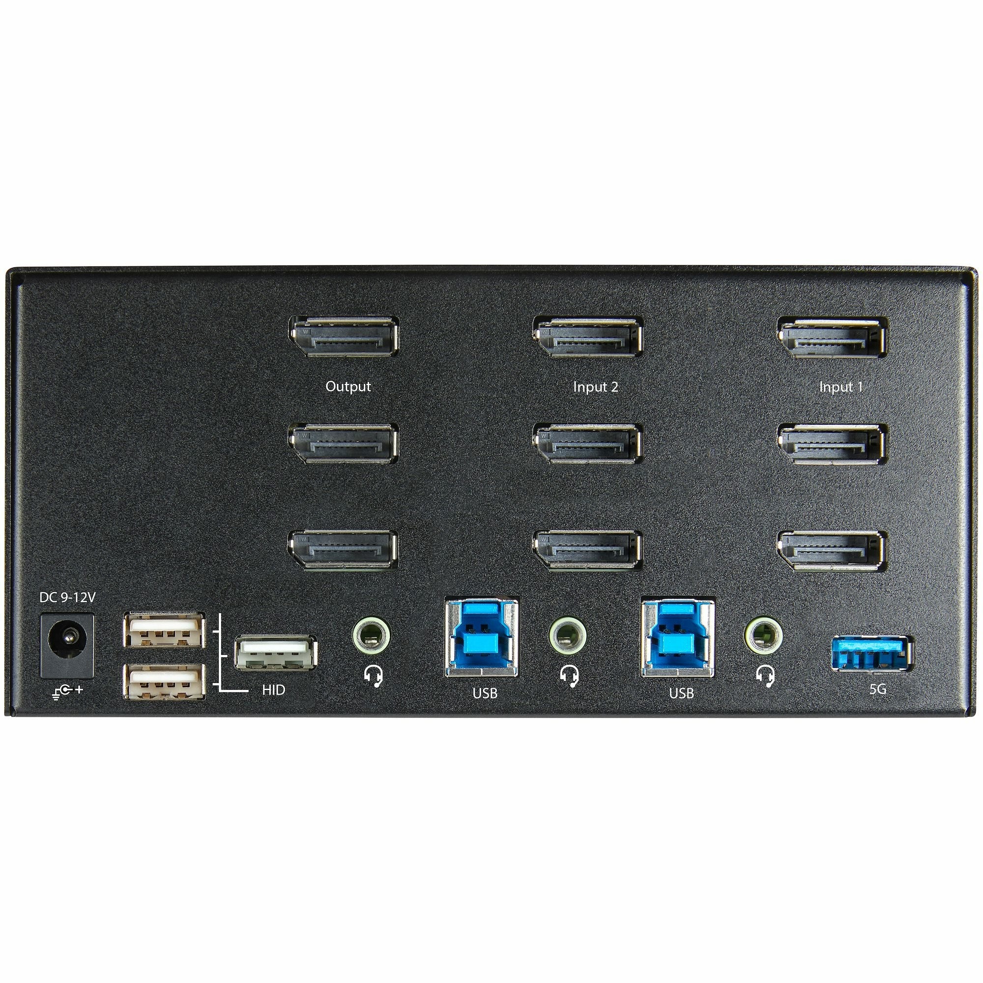 Kvm Startech 2 Port Triple Monitor Dp Switch 4k 60hz, Dp 1.2, 4x Usb 2.0